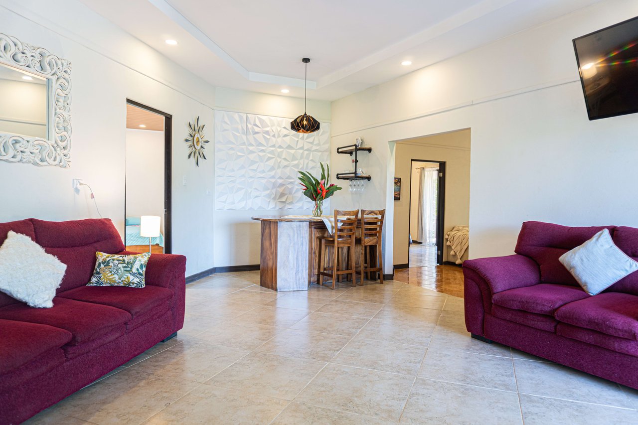 Balcony Bliss Home in Bahia, Walking Distance To The Beach