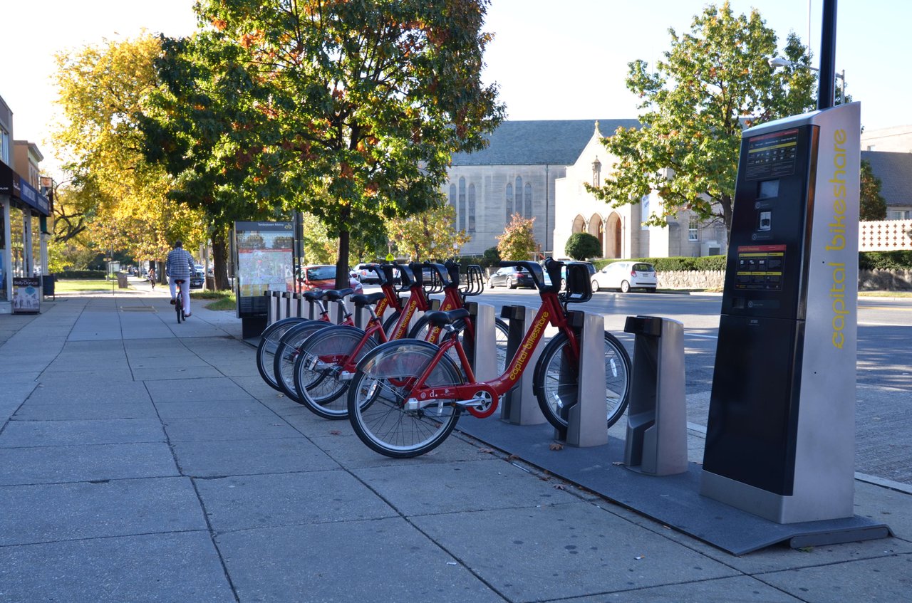 Tenleytown DC - AU Park Neighborhood Capital Bike Stand