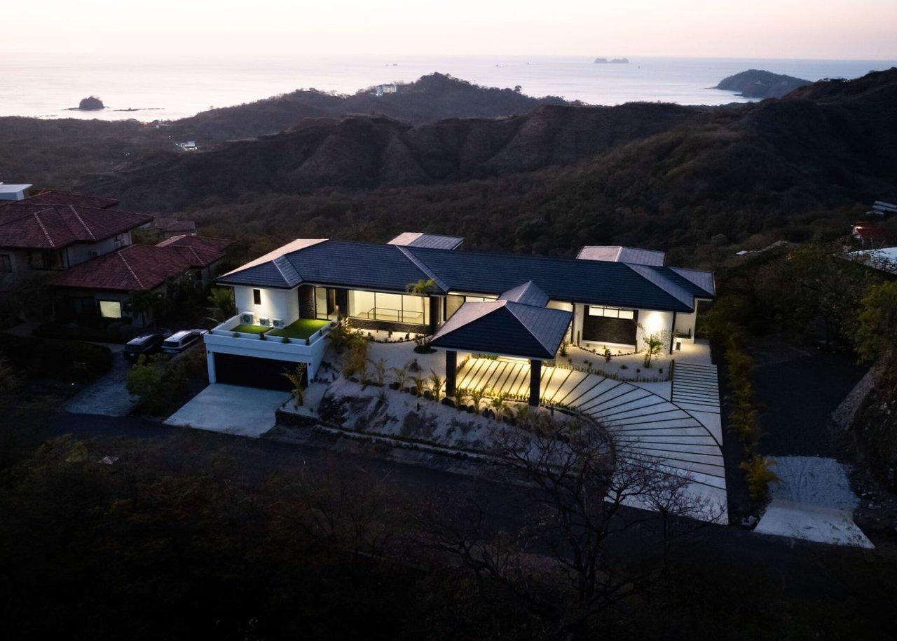Panoramic Ocean View Villa, Flamingo, Guanacaste