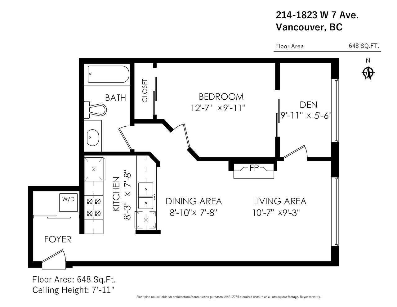 214-1823 W 7th Avenue, Vancouver