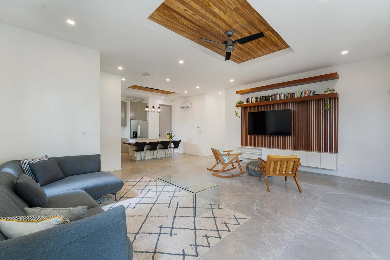 Welcome to Casa Kalyla | This well-designed home is just a 2-minute drive from the surf break at Playa Grande and is the house you have been looking for!