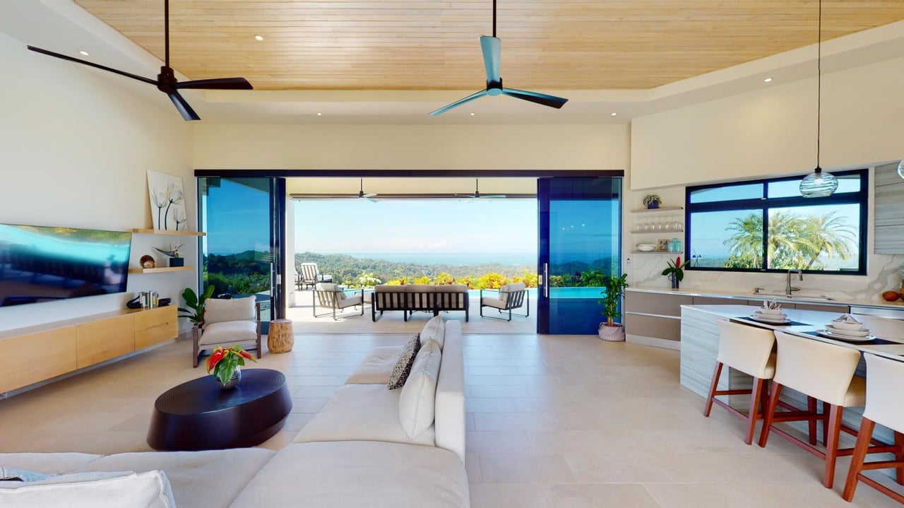 Elegant, Modern Ocean View Home on 2.75 Acres