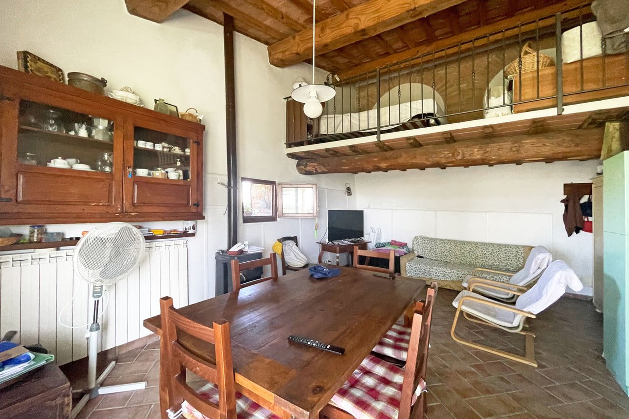 TENUTA IL GRANO “Charming Panoramic Farmhouse For Sale in Val d'Orcia”