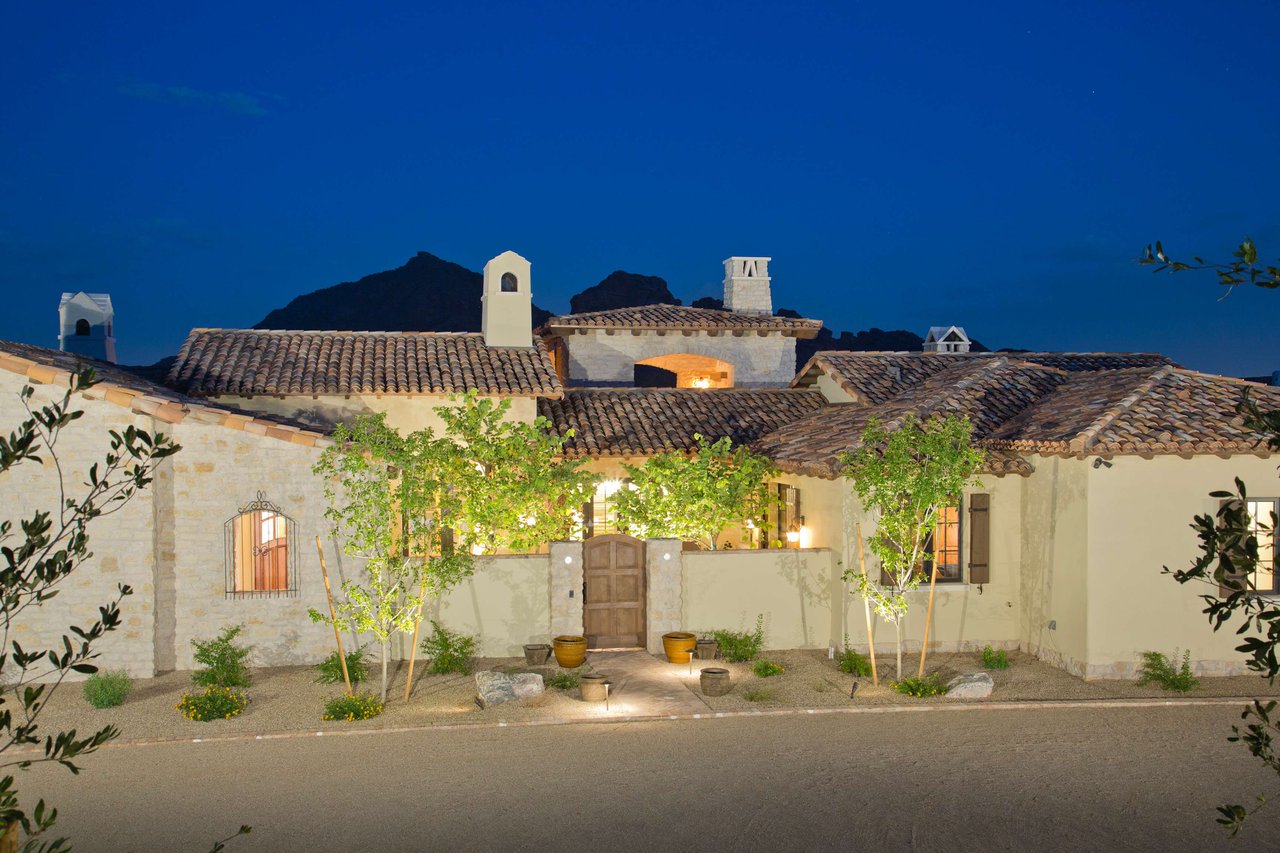 Mediterranean retreat nestled in the heart of Paradise Valley, AZ
