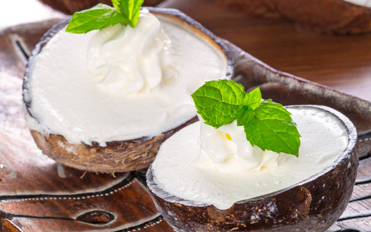 Fresh Coconut Ice Cream