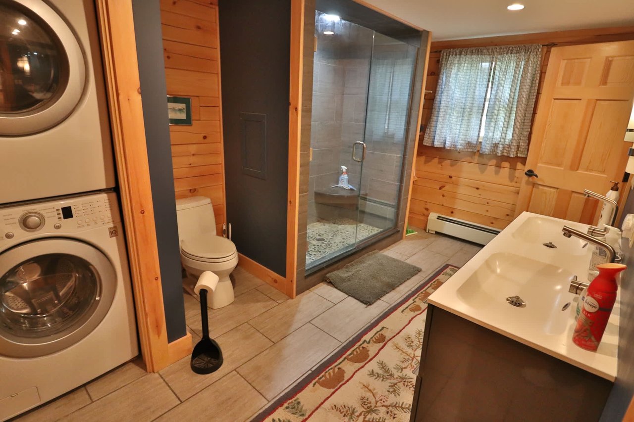 Single family log home ski season rental