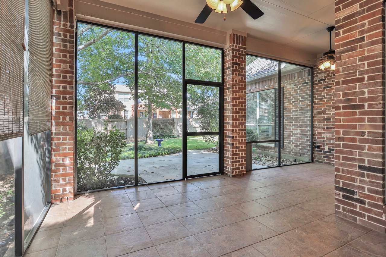 New Screened in Porch for year round enjoyment!