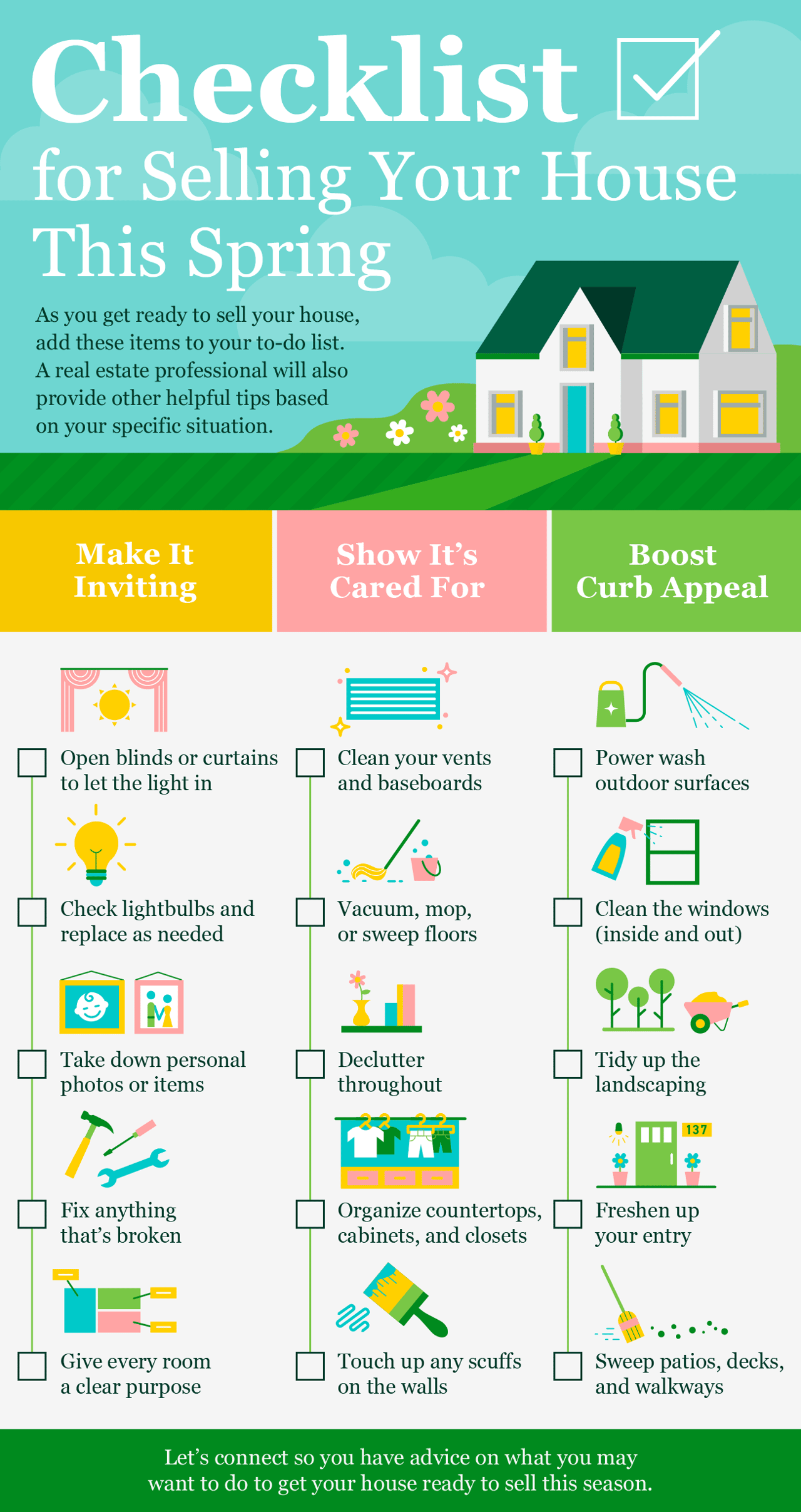 A Check List for Selling Your Home This Spring