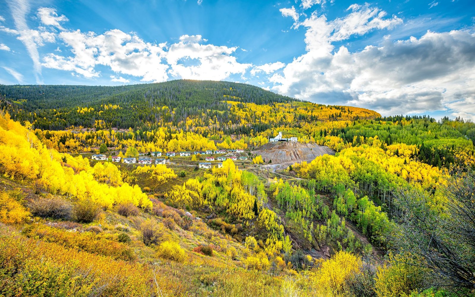 Beaver Creek mountain community in Vail Valley