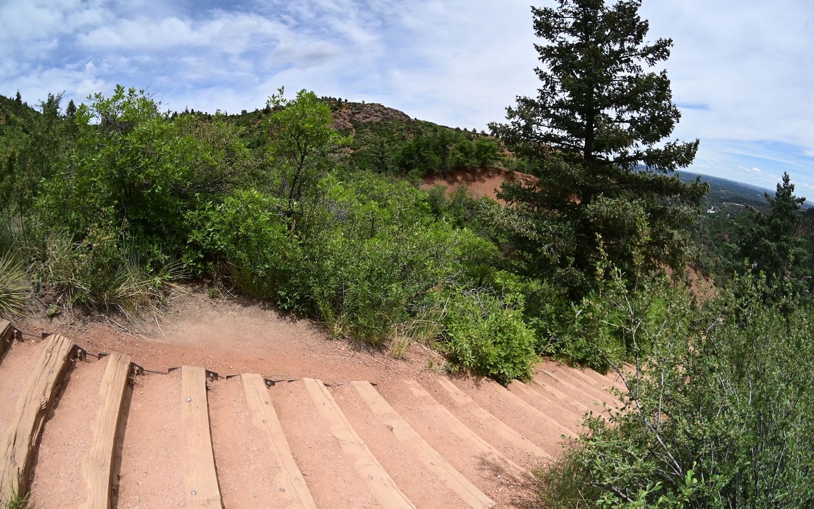 Mountain homes and scenery in Cordillera, Colorado