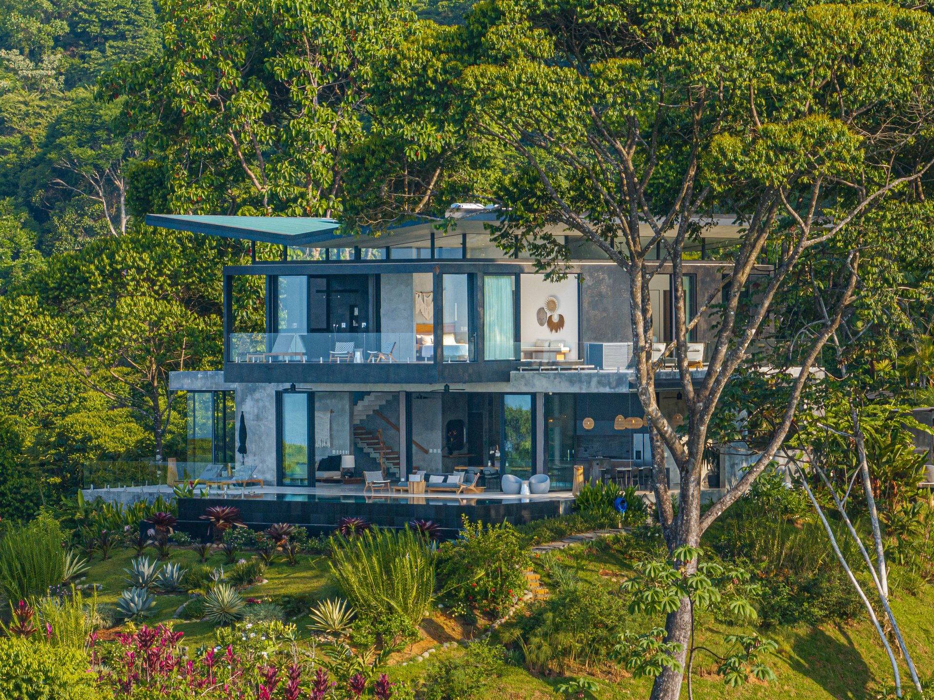 Architectural Masterpiece with Panoramic Whale Tail & Year-Round Sunset Views