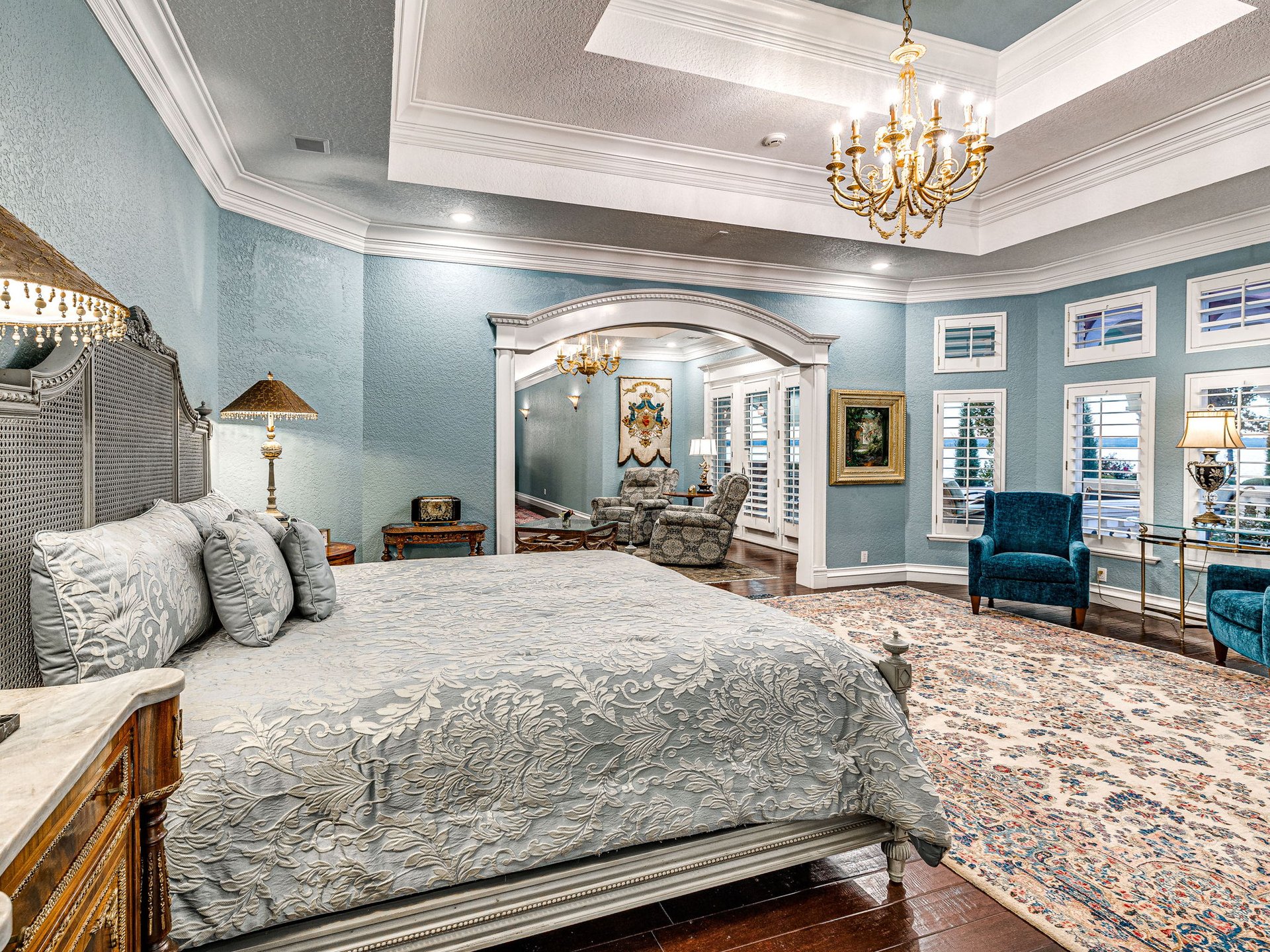 Mediterranean Estate Surrounded by the Beauty of Grand Lake 