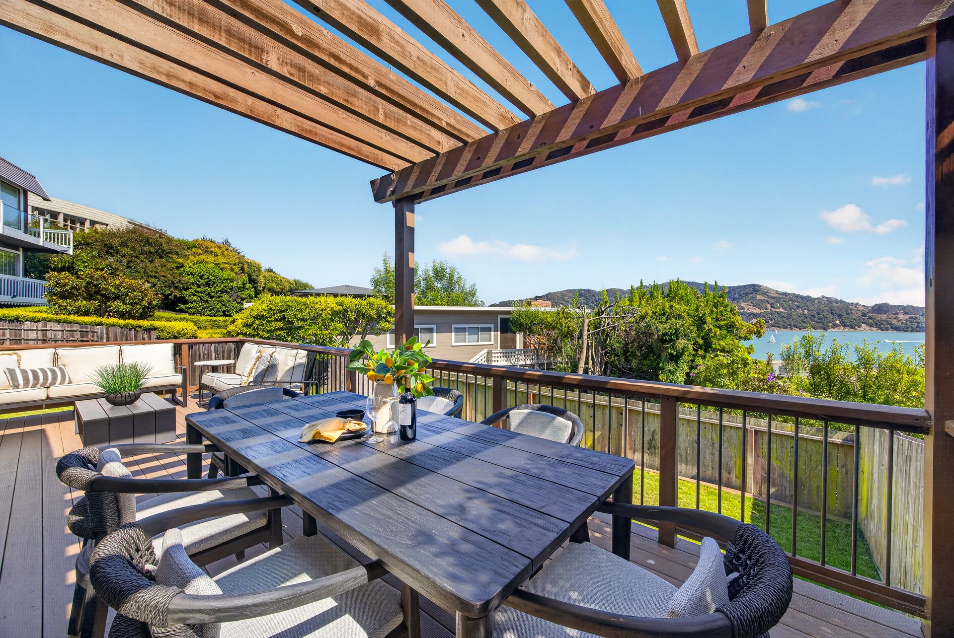Picturesque Views of the Bay and Angel Island