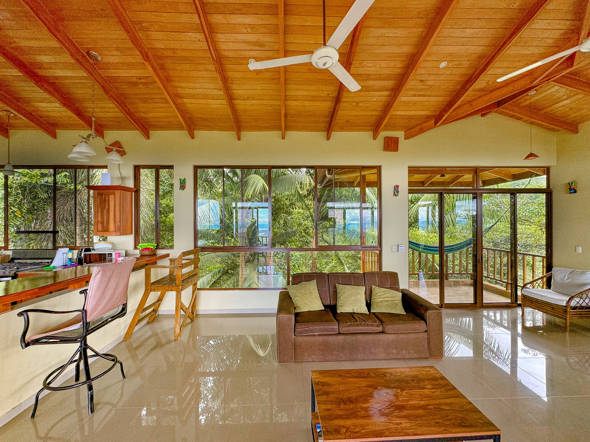 Jungle Retreat with River, Views & 2 Homes in Tres Rios