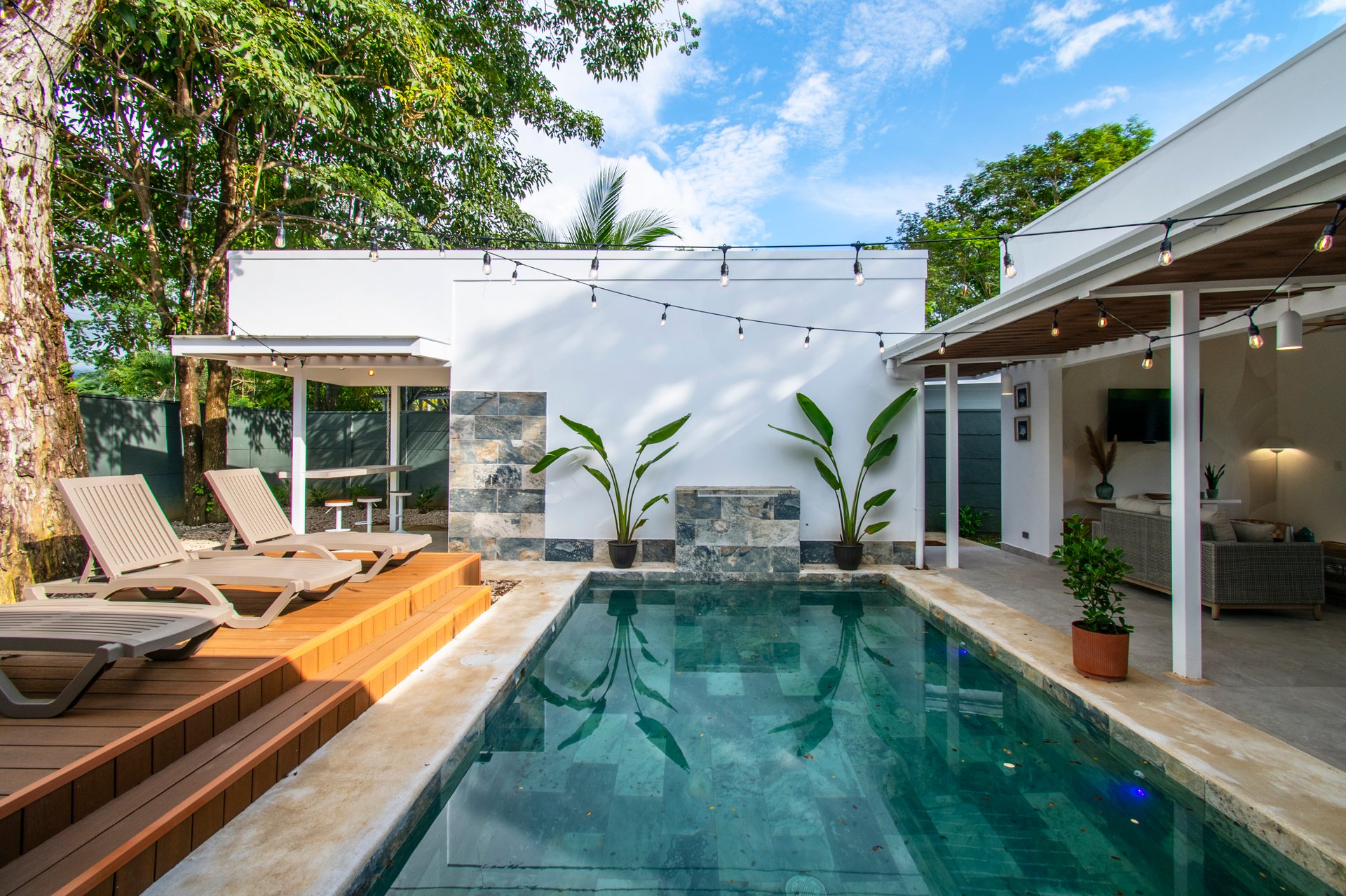 Turnkey Tropical Home Steps from the Beach