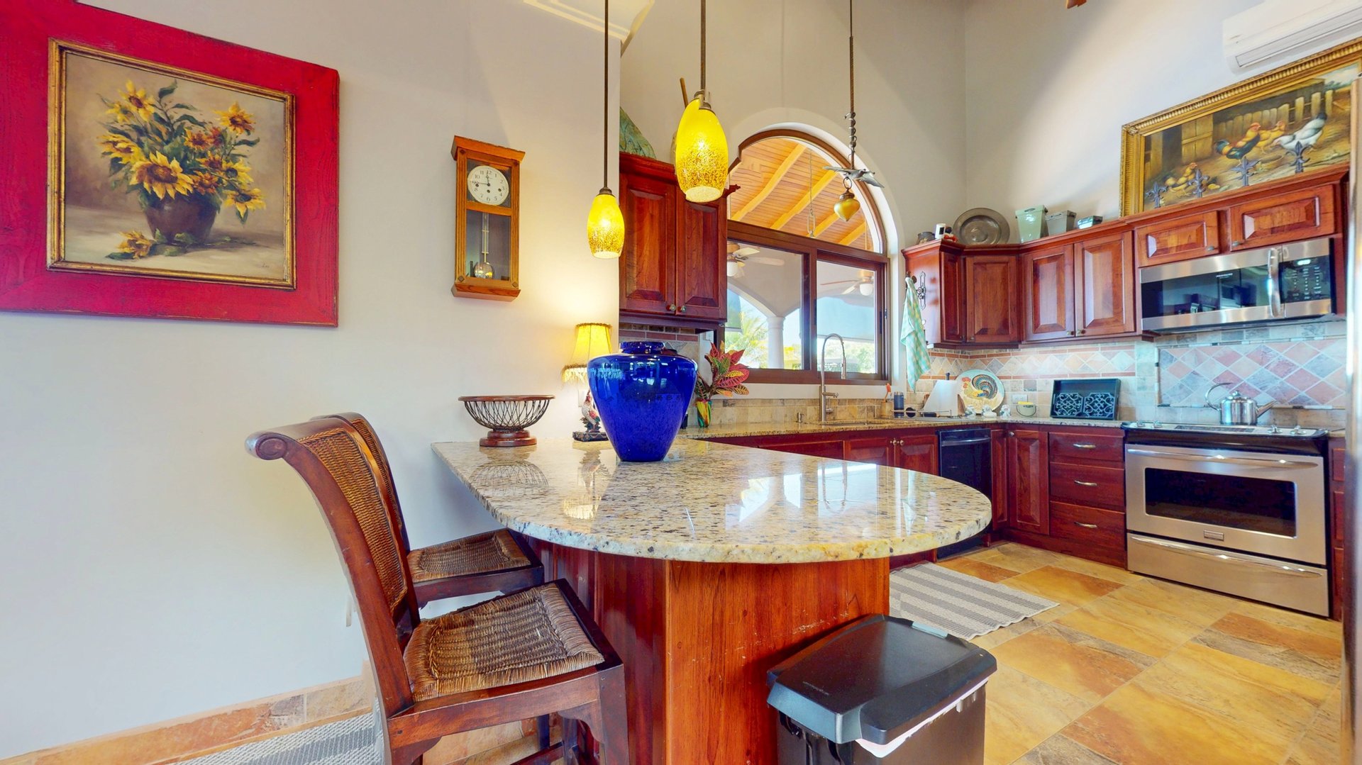 Tropical Hacienda with Breathtaking Whitewater Views in Most Desirable Gated Community in Ojochal