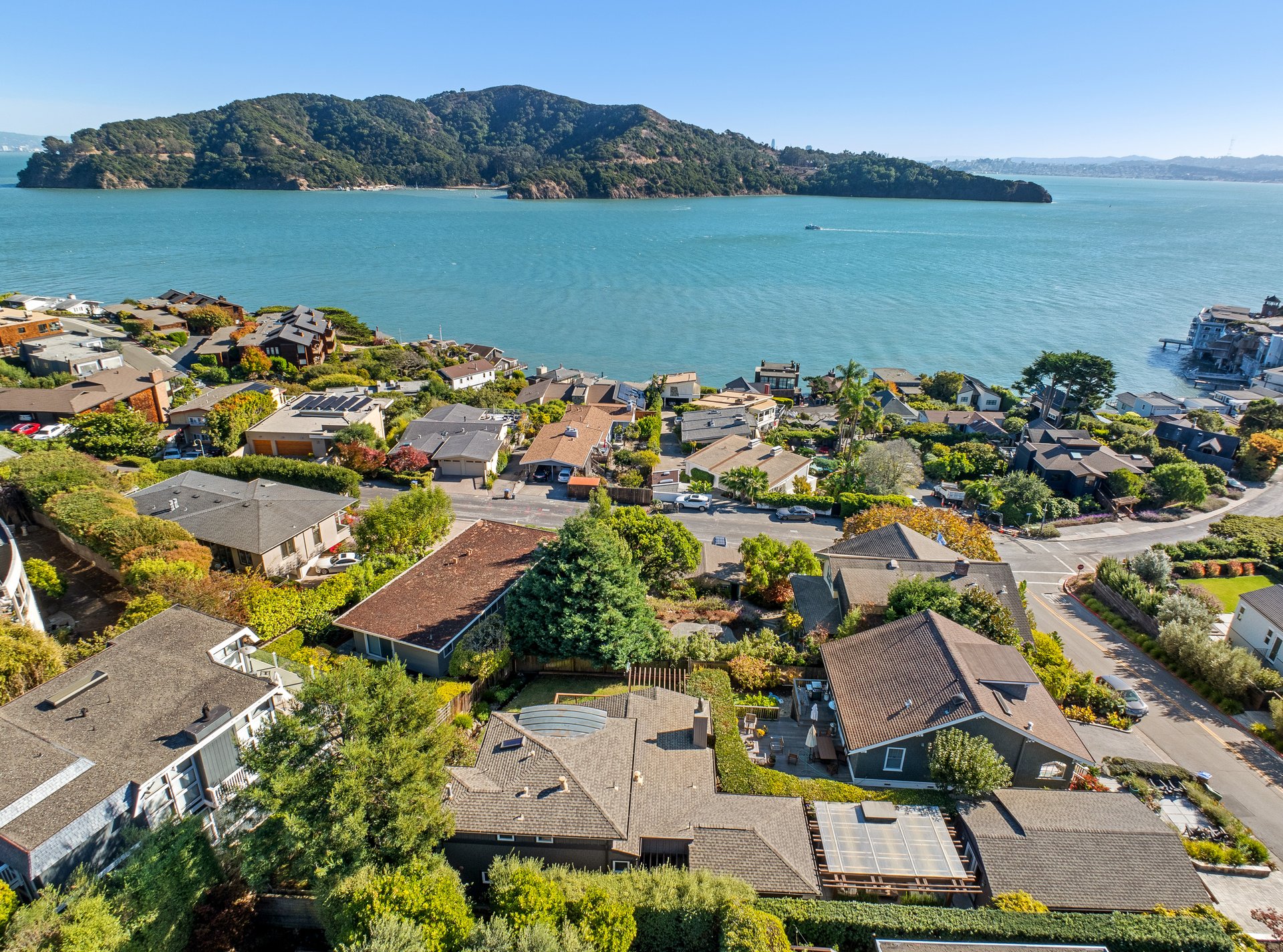 Picturesque Views of the Bay and Angel Island