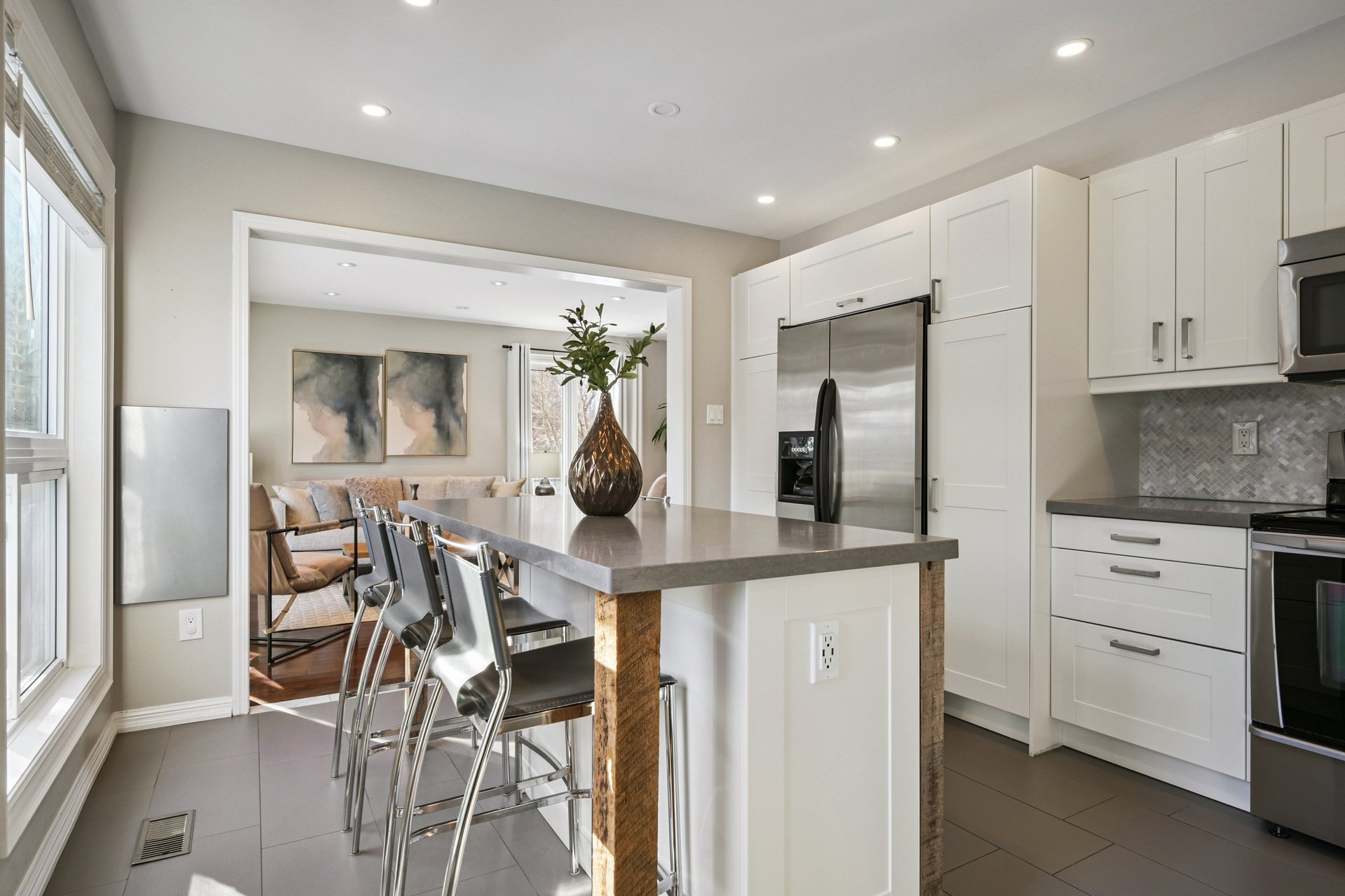 Sun-Filled Sophistication on a Rare Pie-Shaped Lot in West Oak Trails
