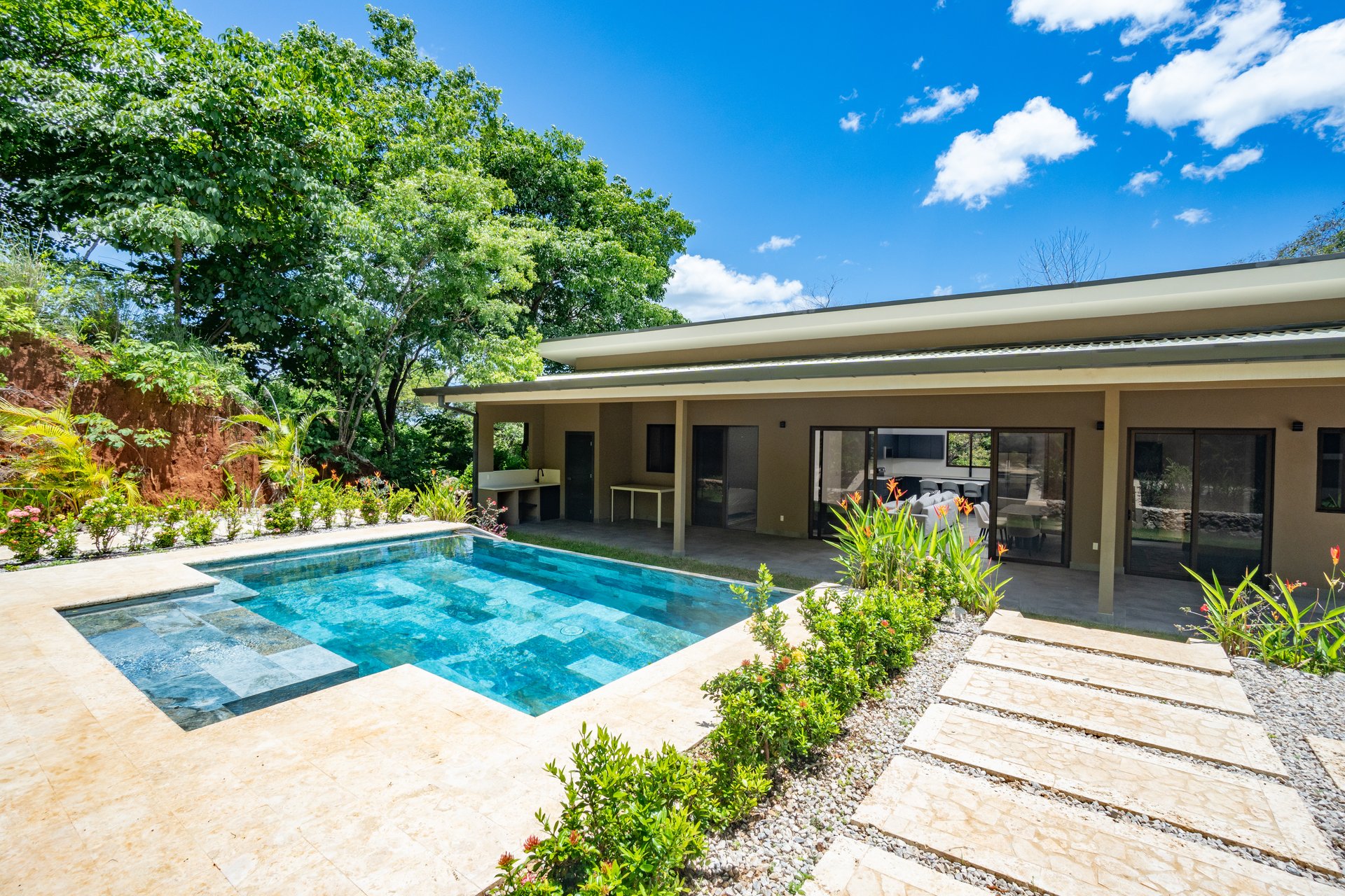 Casa Shambala | Modern Coastal Luxury with Infinity Pool & Extra Lot!