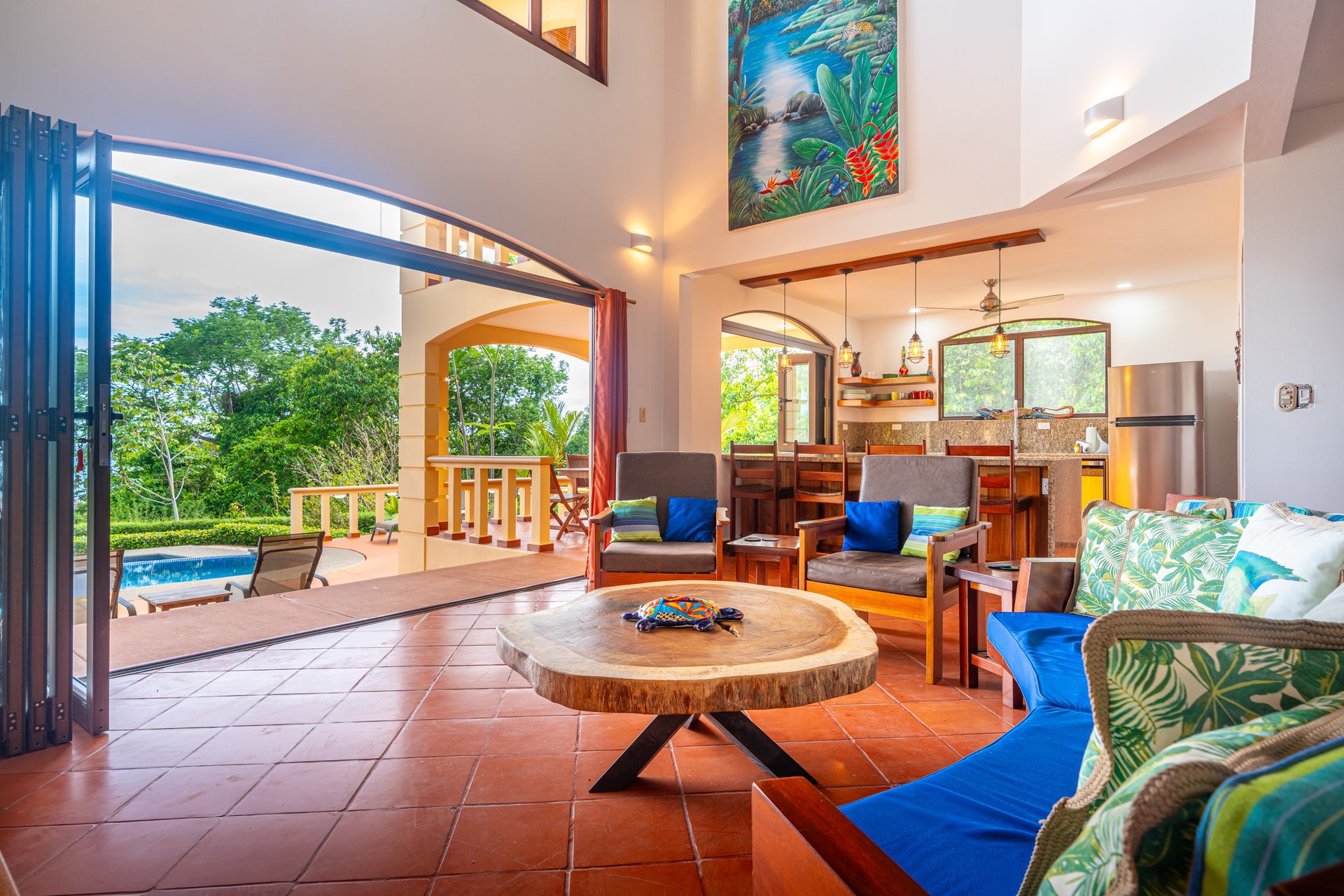 Classic Luxury at Casa Ceiba, Coastal Ocean View 4 Bedroom Home Near Uvita