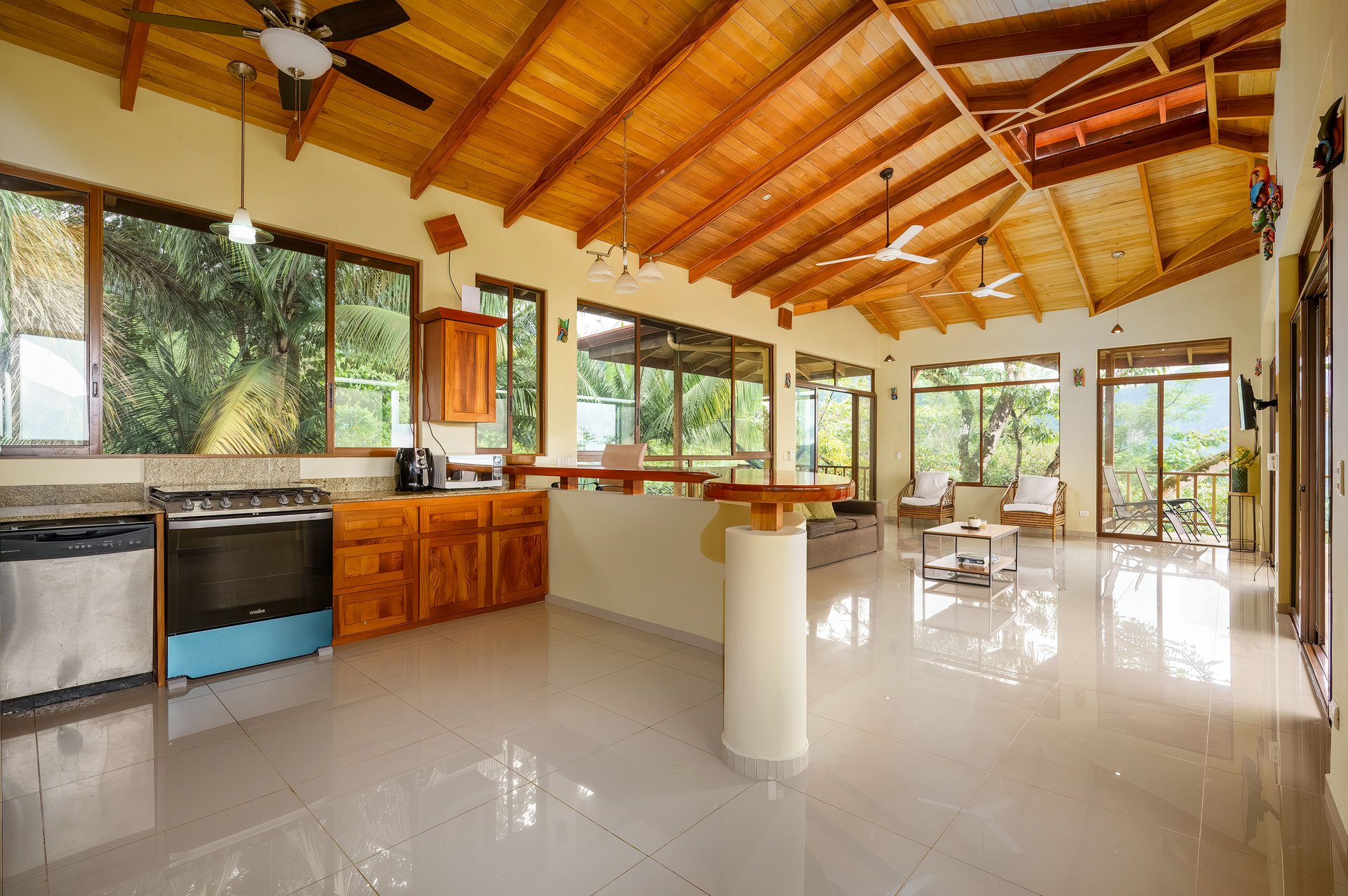 Jungle Retreat with River, Views & 2 Homes in Tres Rios