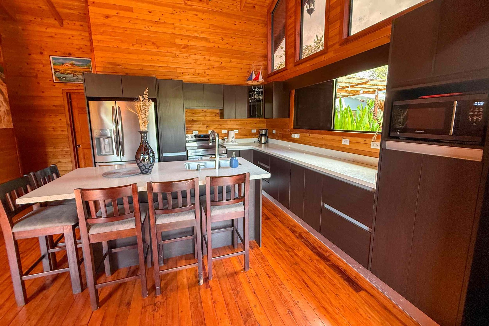 Unique Income Producing Home with 3-Bedrooms plus 1-Bedroom Cabin & Pool in Walk-to-Beach Location in Bahia near Uvita Costa Rica