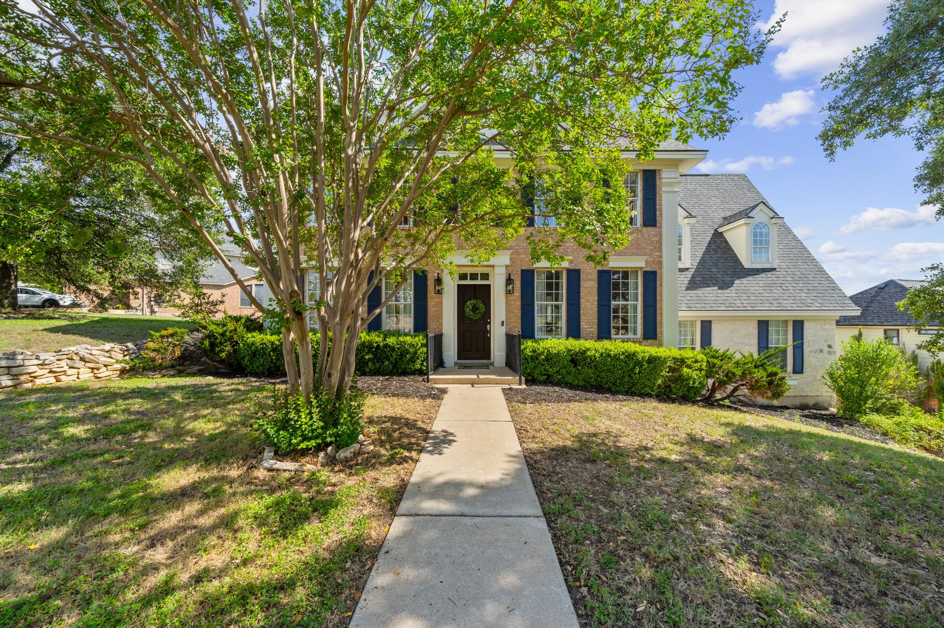 Elegant Colonial Estate in River Place | Walk to Golf, Views for Miles | For Sale or For Lease!