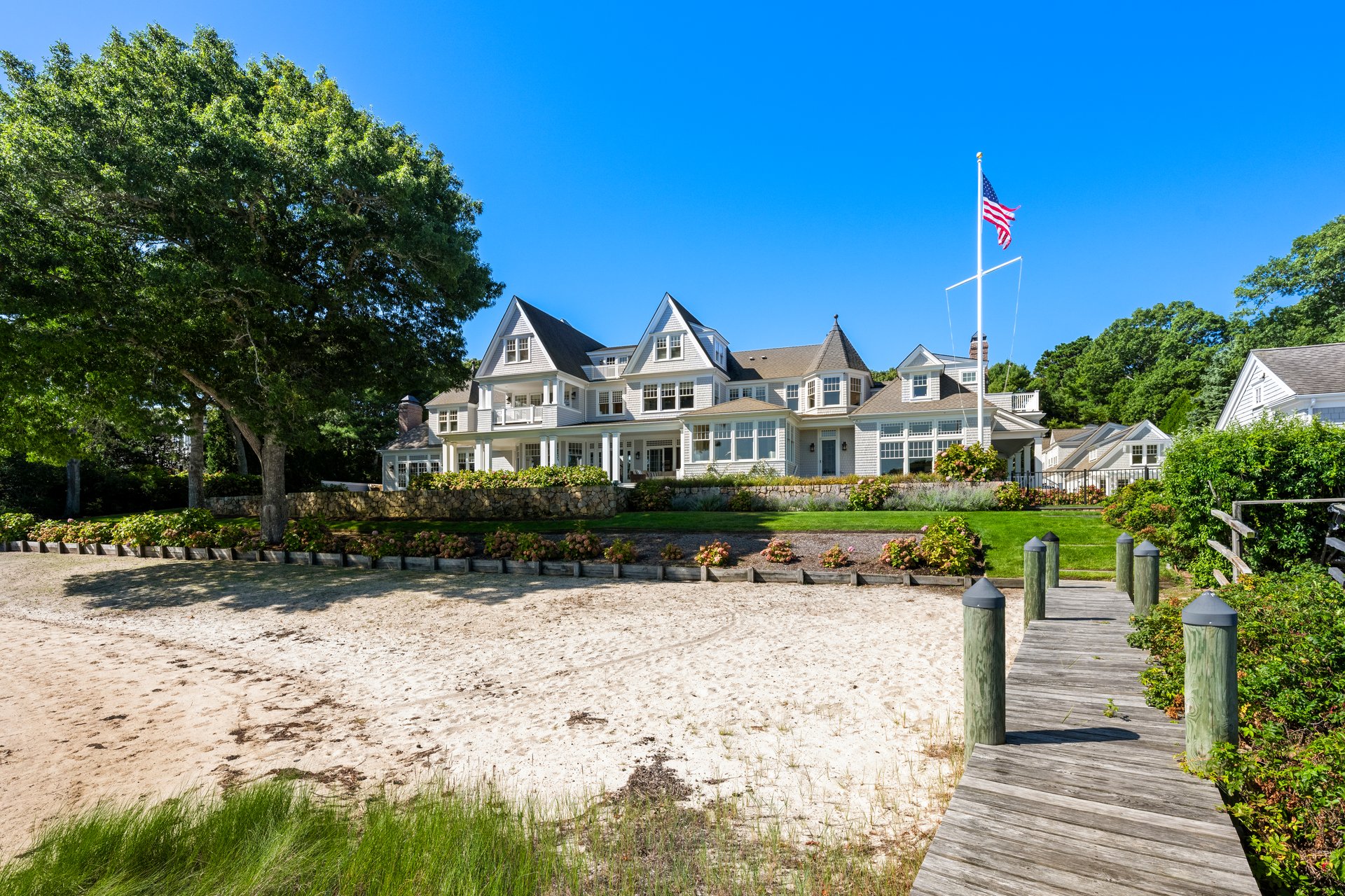 Landmark Waterfront Estate in Osterville