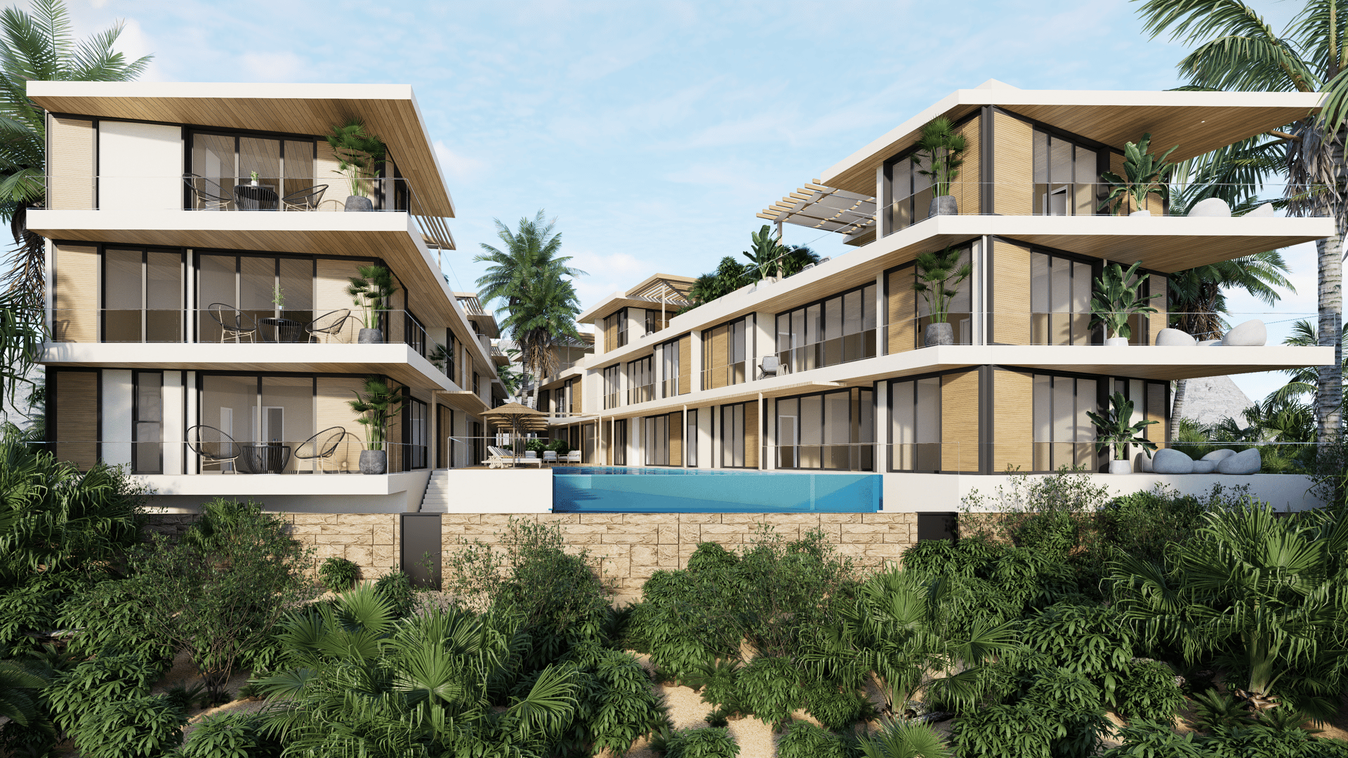 Sunset Beachfront Luxury Villas 4BR | Turnkey Beachfront Living with Private Club Access in Tamarindo/Langosta