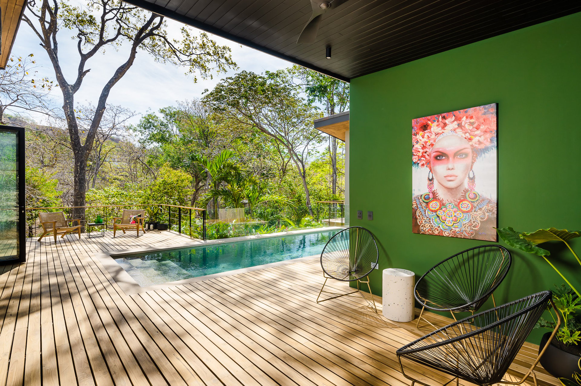 Casa Jungla | Contemporary 4-Bedroom Home with Private Pool in Las Ventanas, Playa Grande