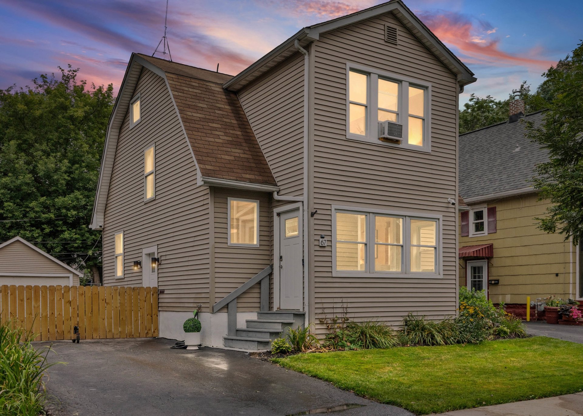 Modern North Winton Village Colonial With 2 Car Garage