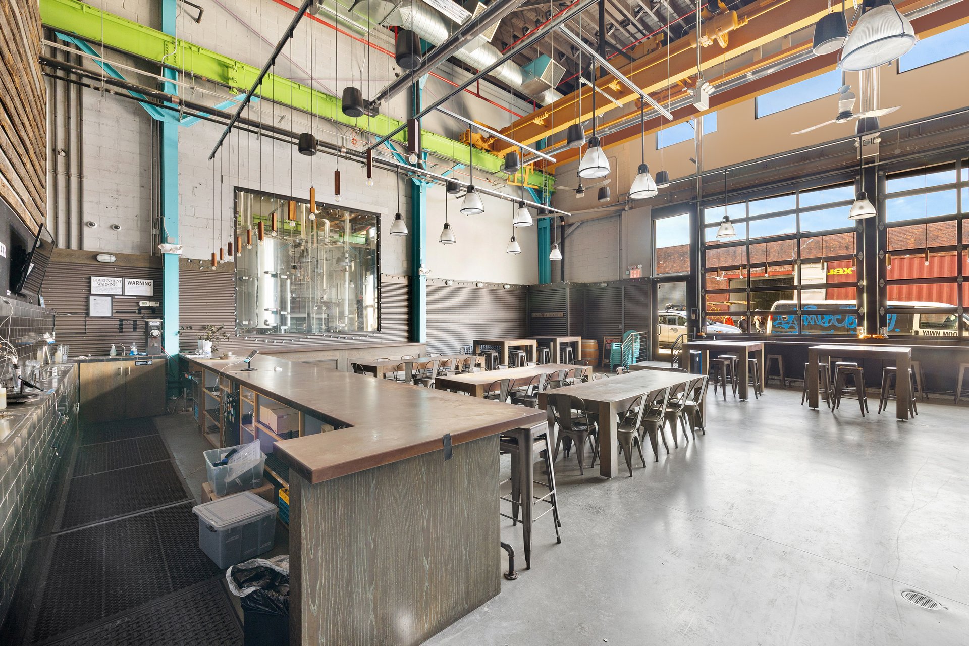 35ft Ceilings Fully Built Brewery & Taproom Available