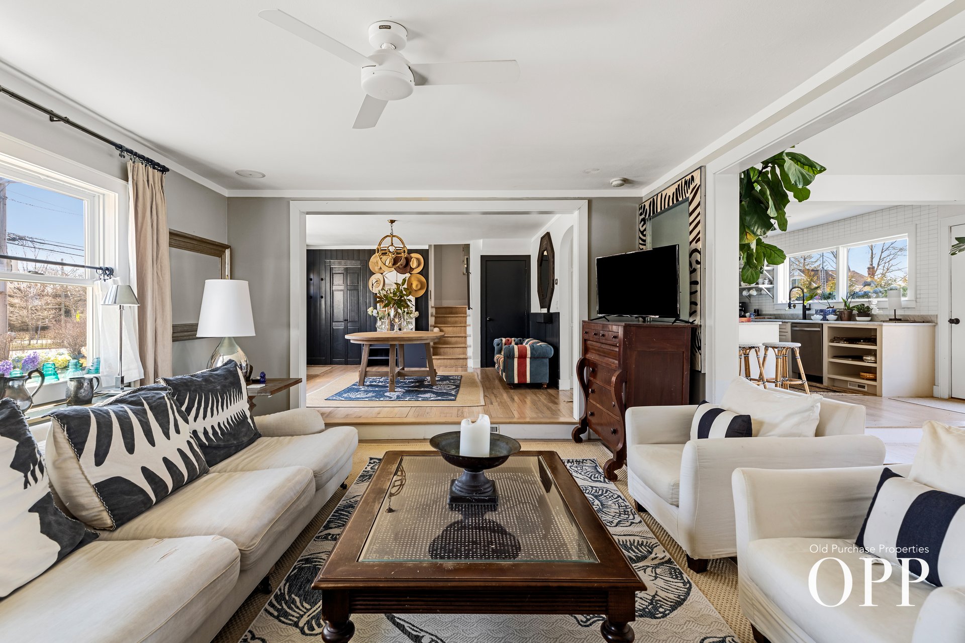 A Turnkey Mid-Century, Effortlessly Located in Bellport Village