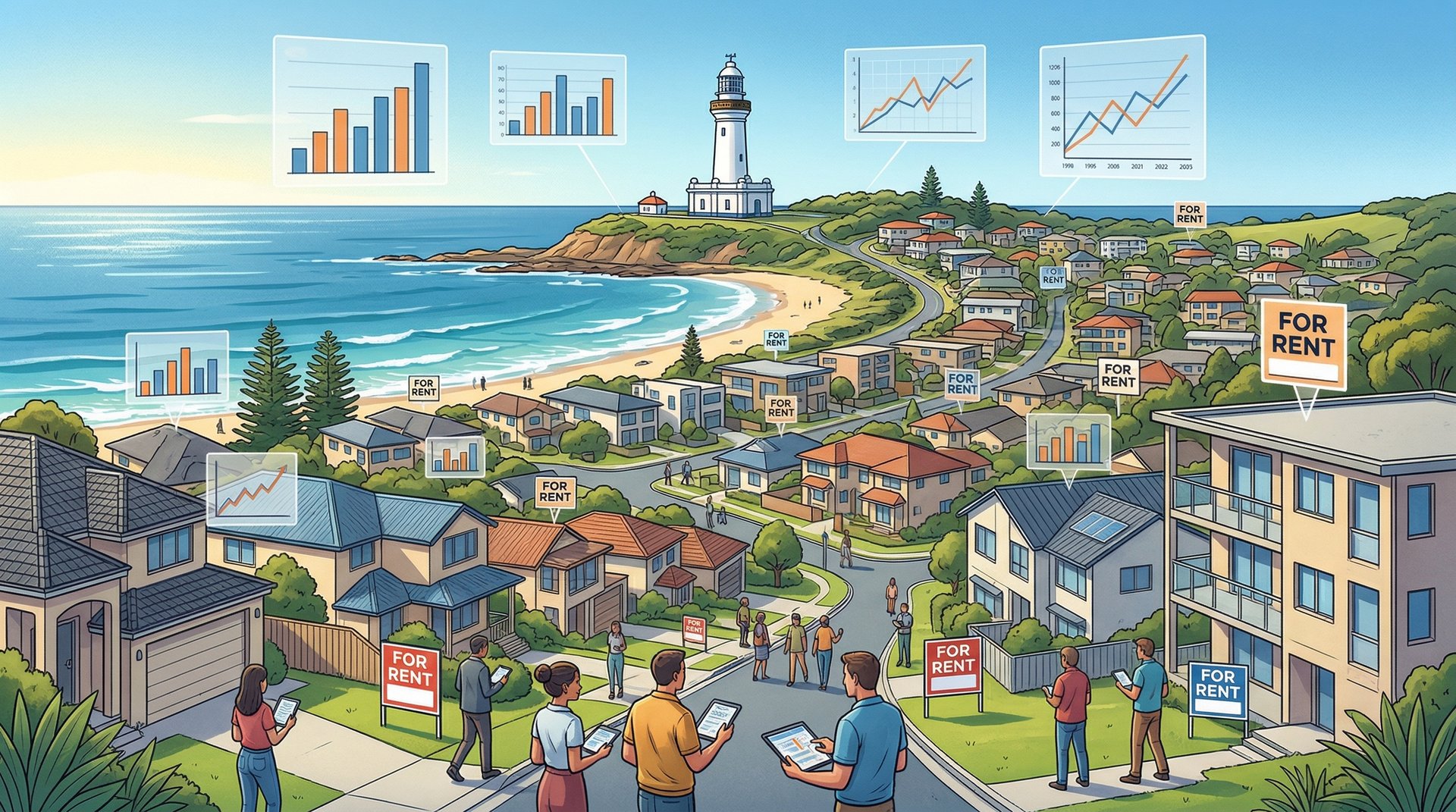 Rental market map of San Luis Obispo County neighborhoods