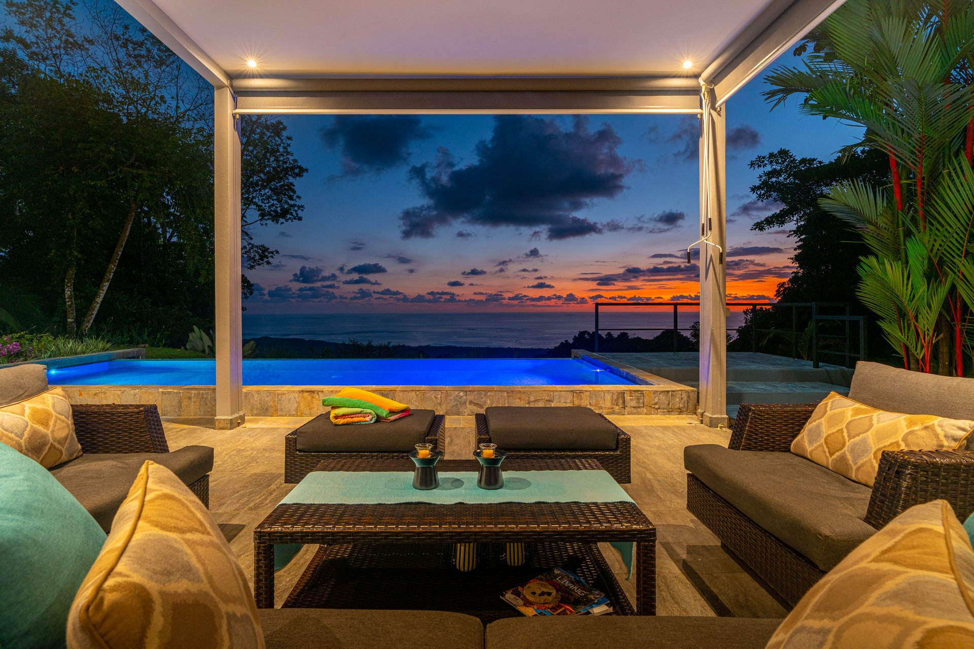 Private Oceanview Sanctuary Above Uvita's Iconic Whales Tail, 3 Bed, 3 Bath  