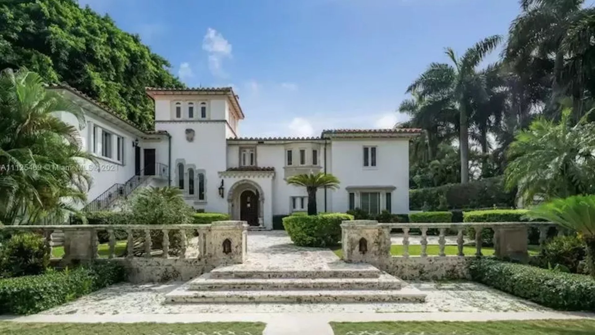 Madonna's waterfront home with bay views in Brickell, Miami