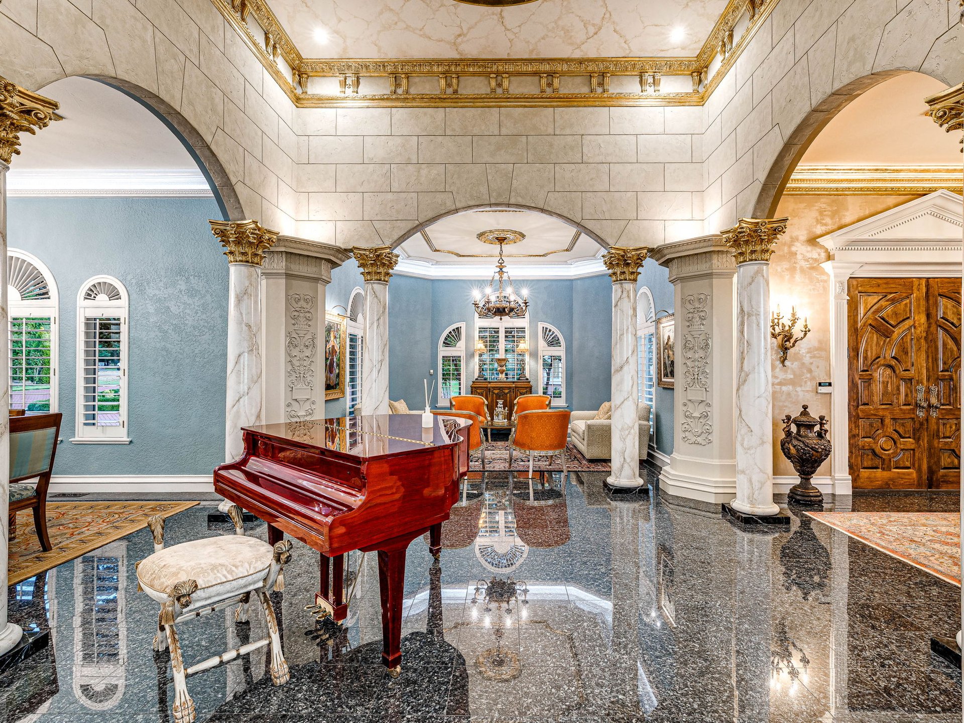 Mediterranean Estate Surrounded by the Beauty of Grand Lake 