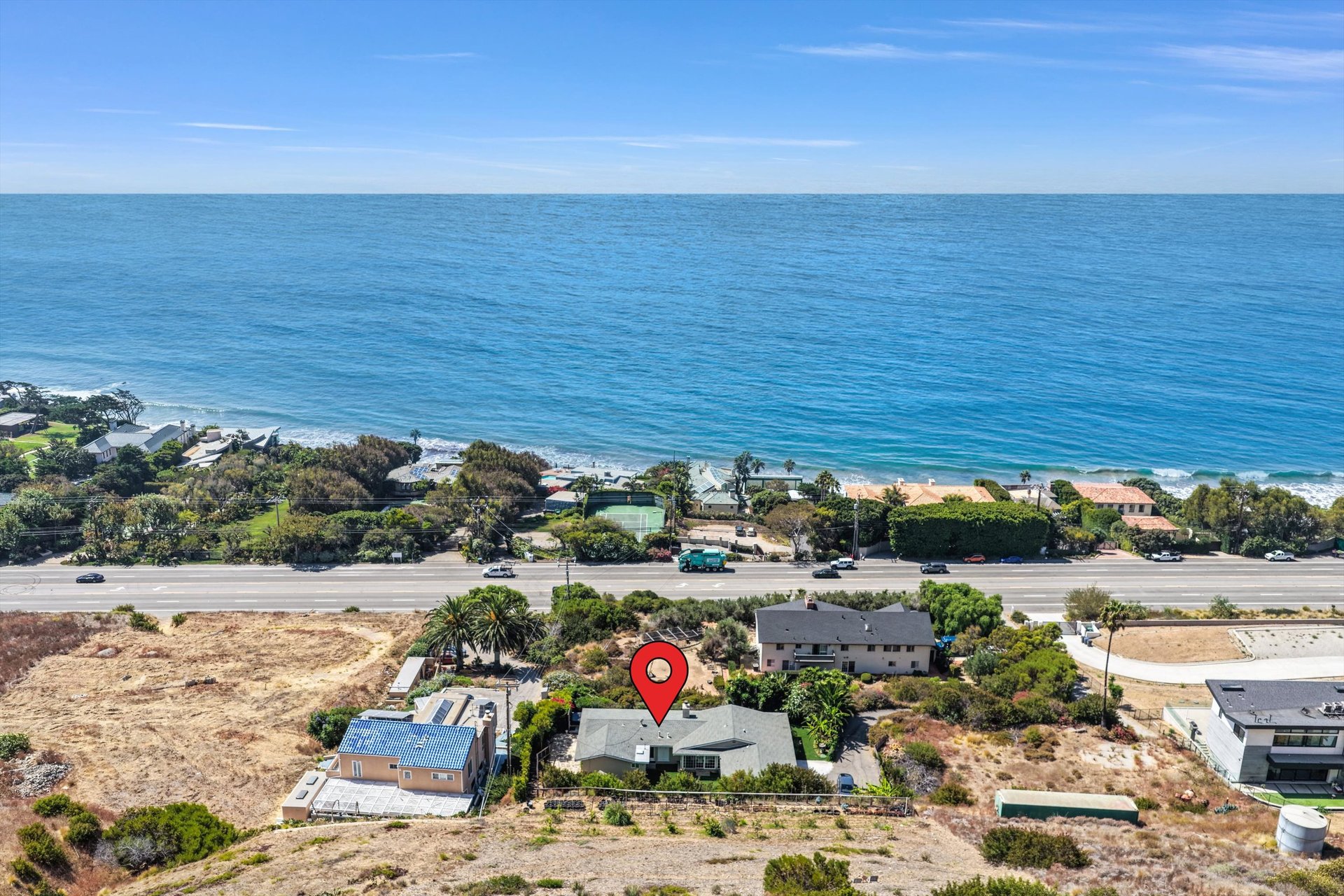 Malibu Retreat on 1.2 Acres with Sweeping Ocean Views
