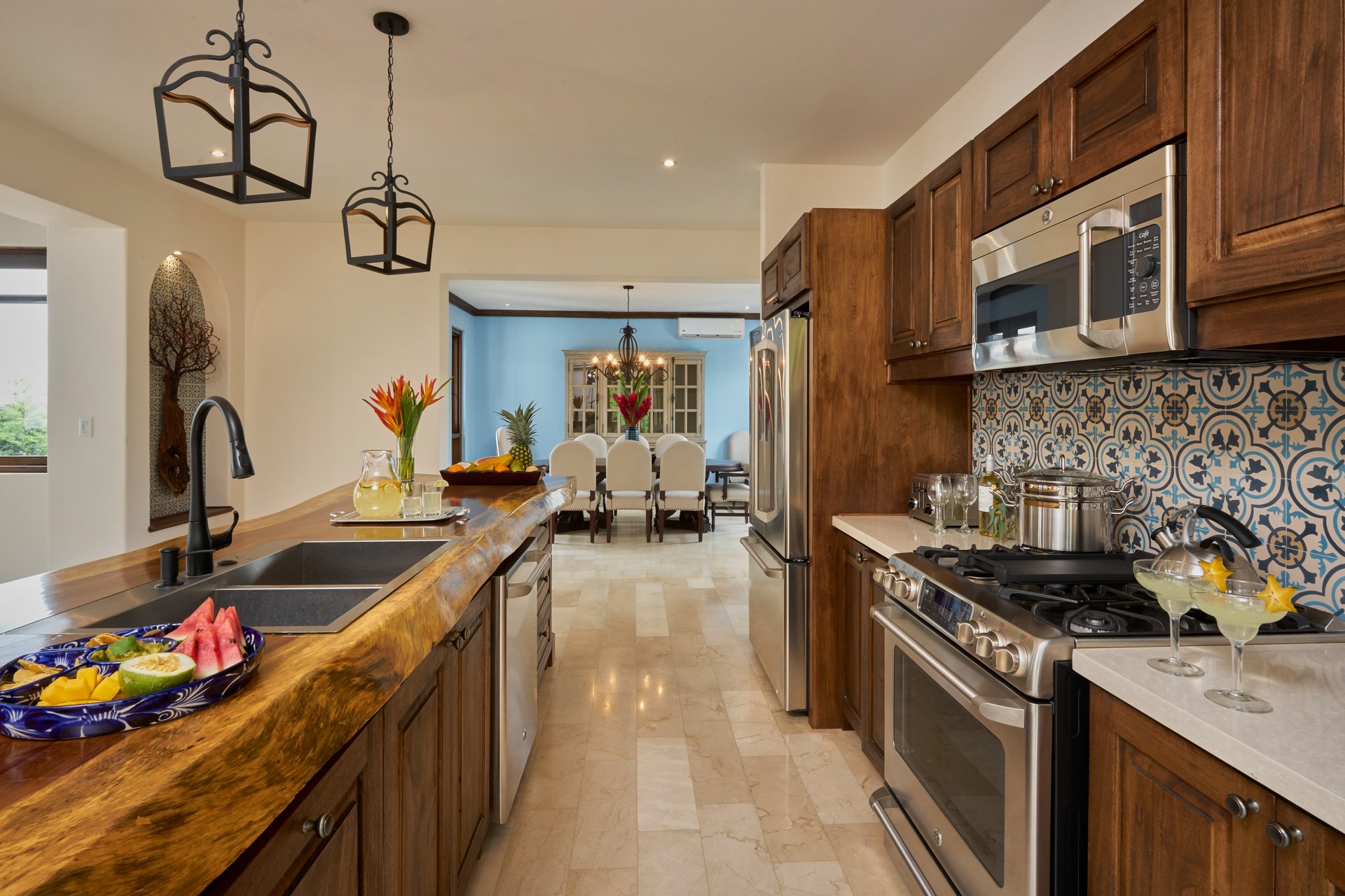 7 Calle La Ronda | Elegant 3-Story Ocean View Hillside Home in Las Catalinas