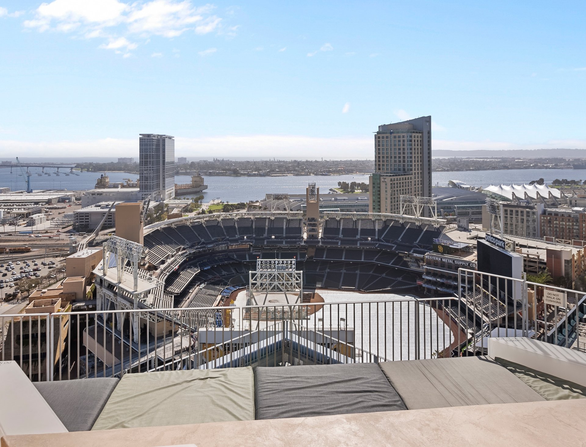 Icon Skybox overlooking Petco Park