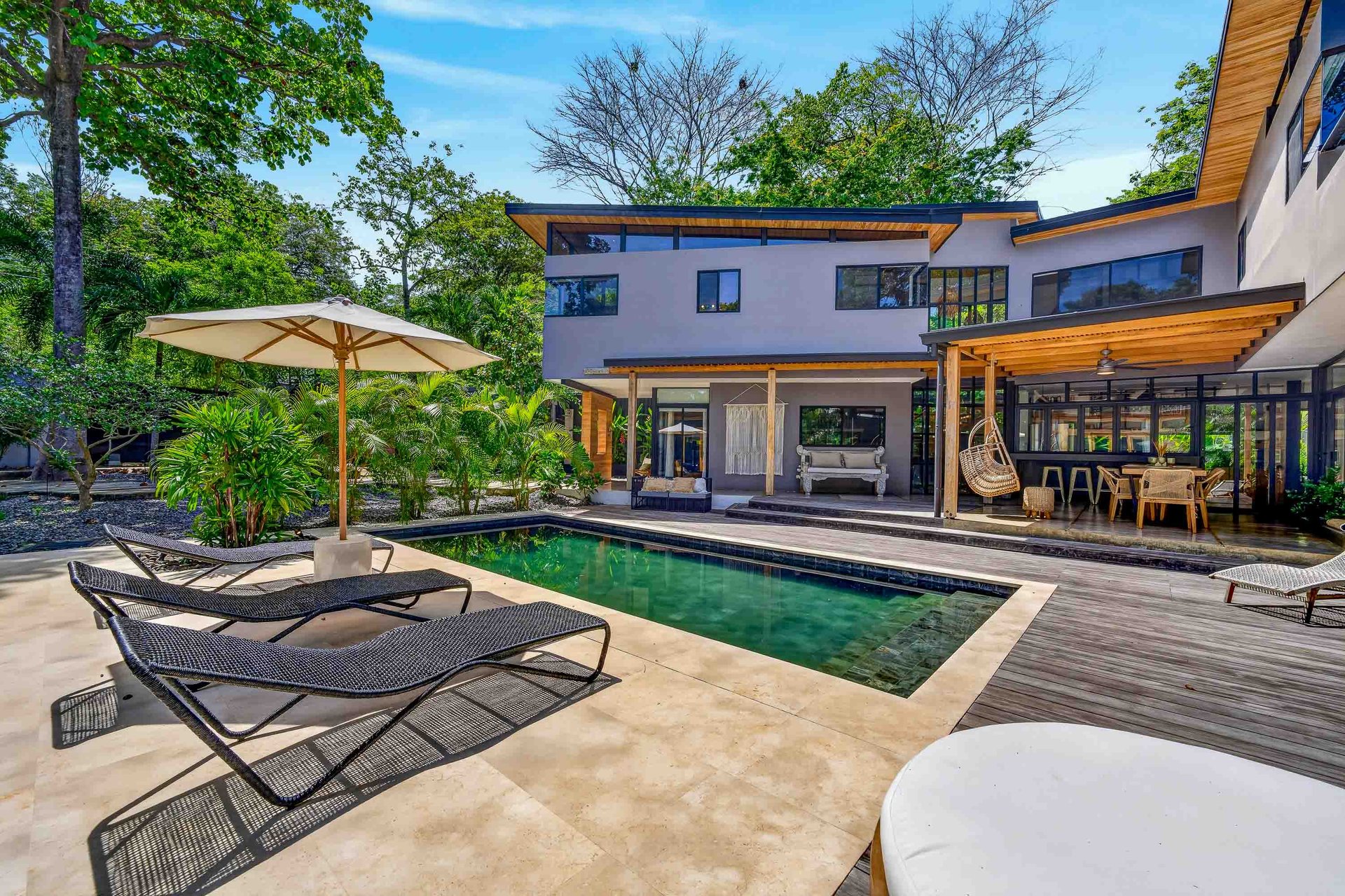Casa Chavela | Luxury 4-Bedroom Home with Guest Cabin & Pool in Tamarindo