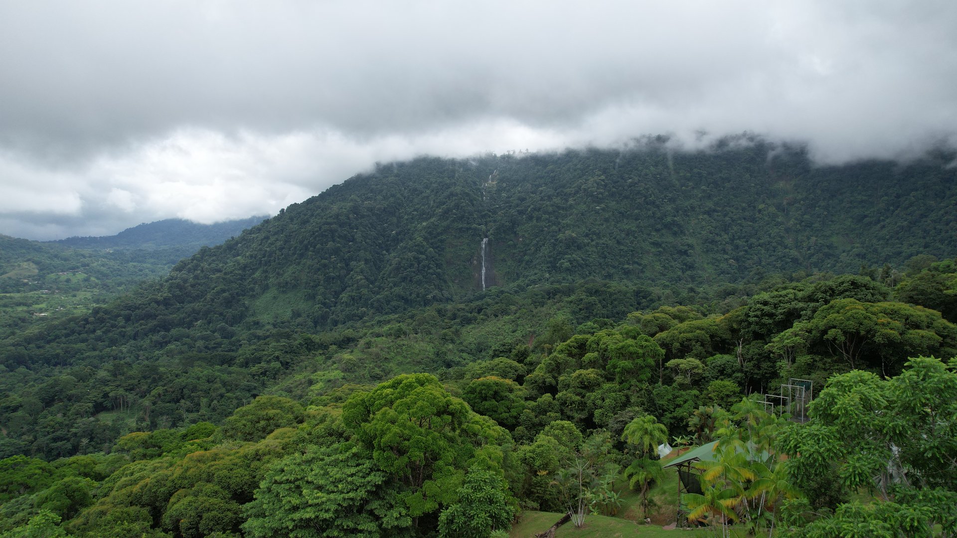 Mountain Estate with Waterfall View & Partial Ocean View, Commercial Kitchen, Gym, Massive Saltwater Pool & 4 Building Sites