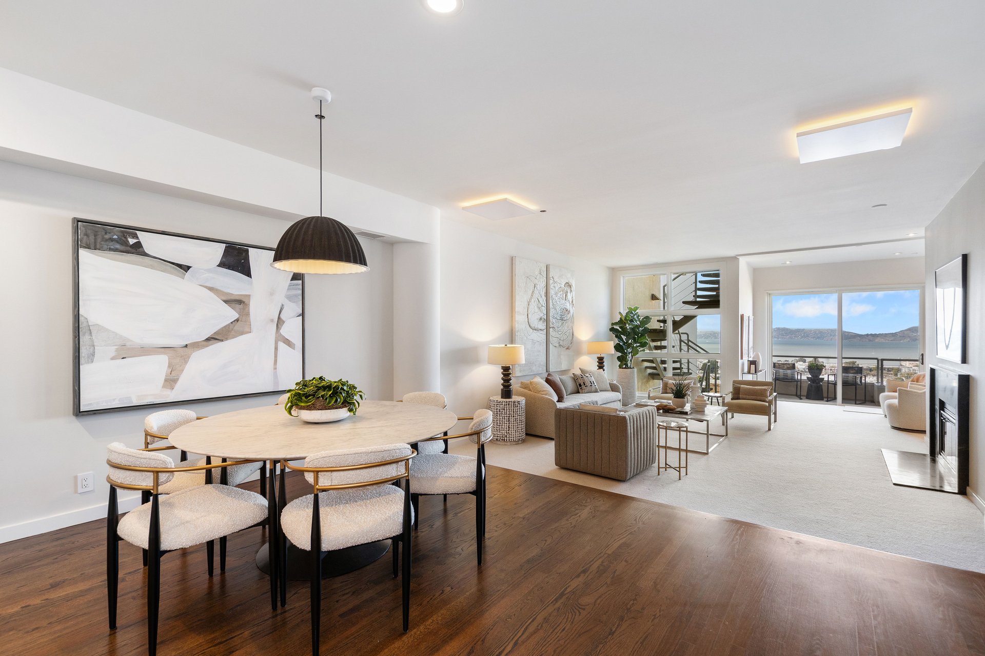 Modern Design and Panoramic Bay Views