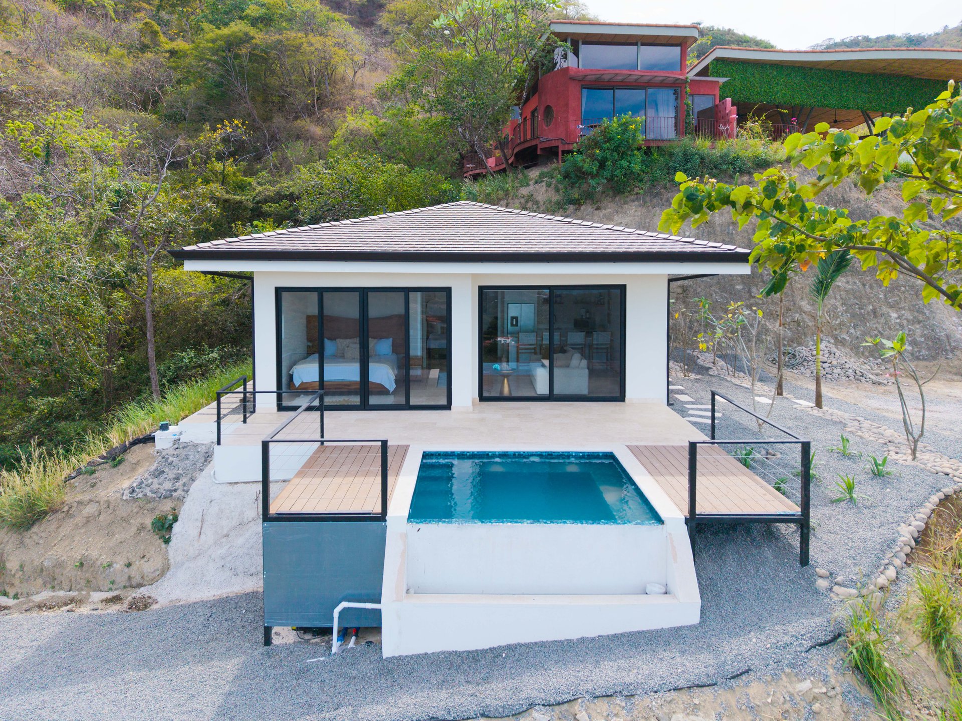 Casita Dorado | 2 Bedroom Ocean View Home with Large Lot in Playa Flamingo Costa Rica