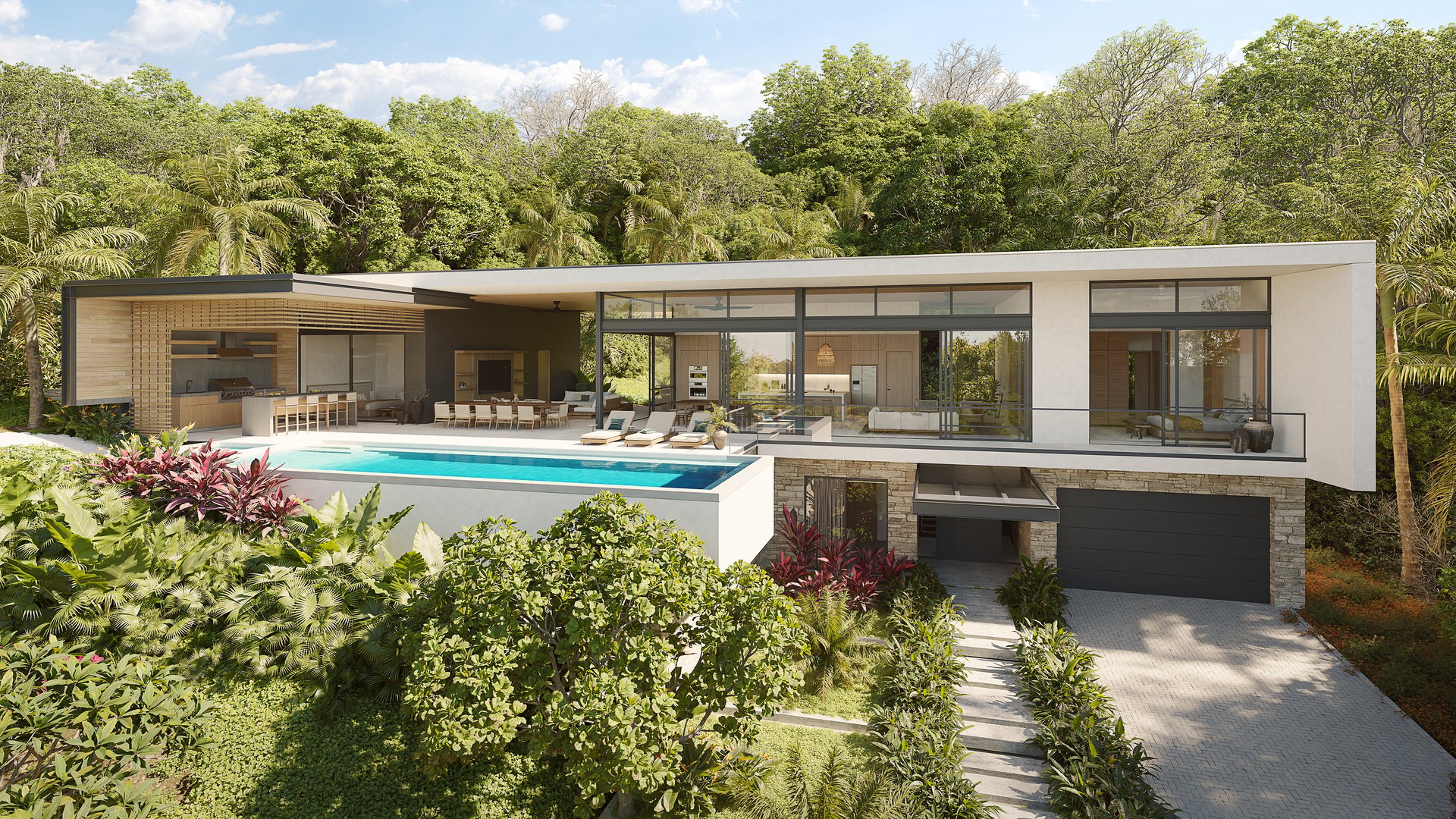 Casa Sauco 1 | Modern Tropical Luxury Estate in Reserva Conchal