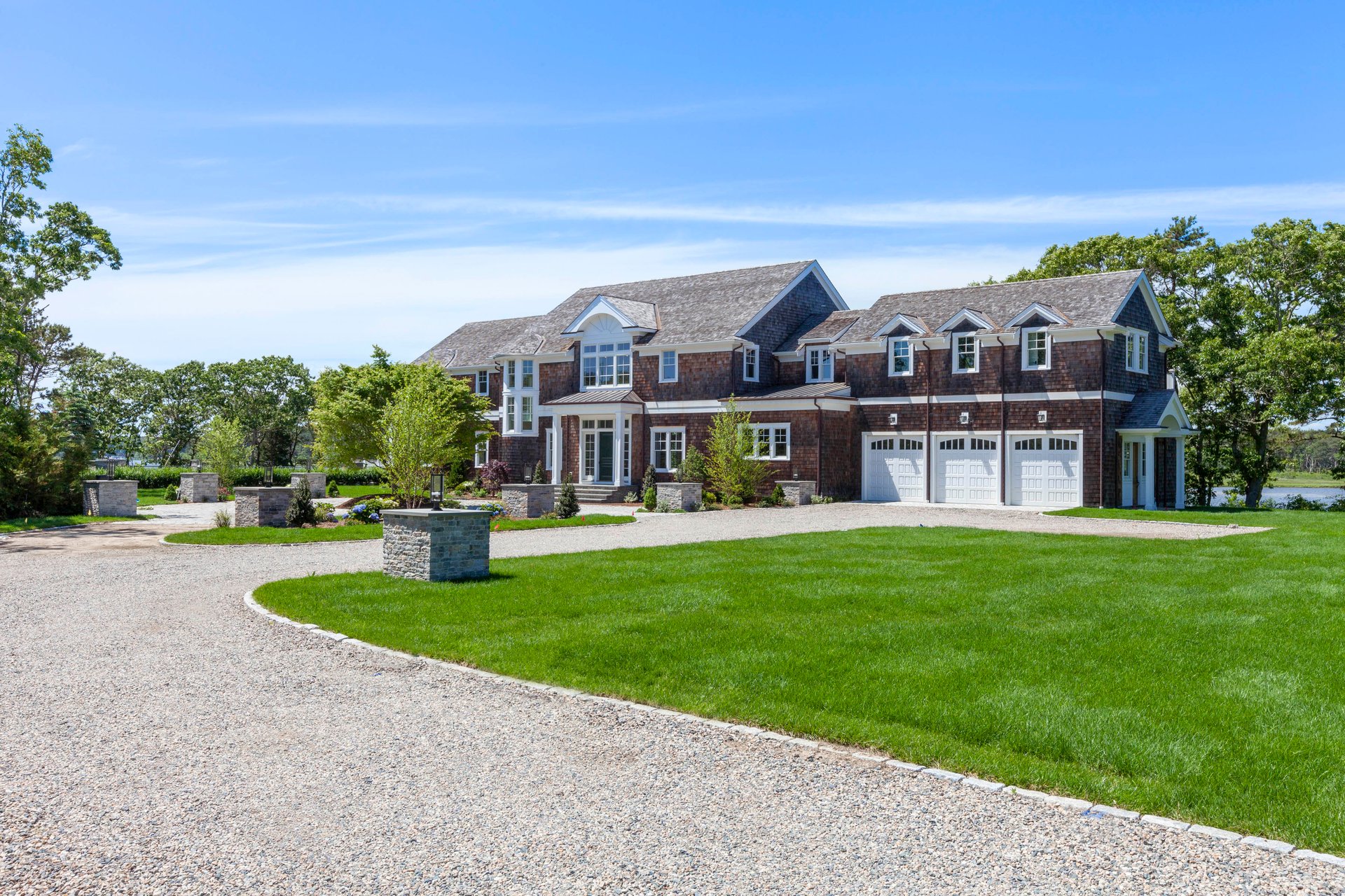 Custom Popponesset Bay Waterfront Residence