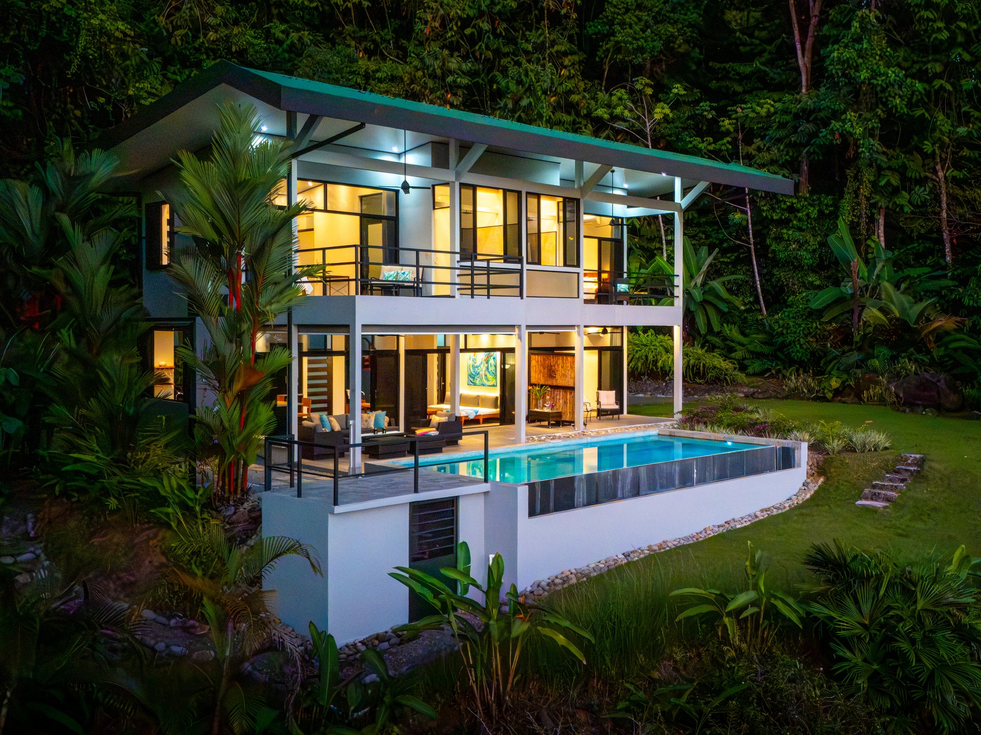 Private Oceanview Sanctuary Above Uvita's Iconic Whales Tail, 3 Bed, 3 Bath  
