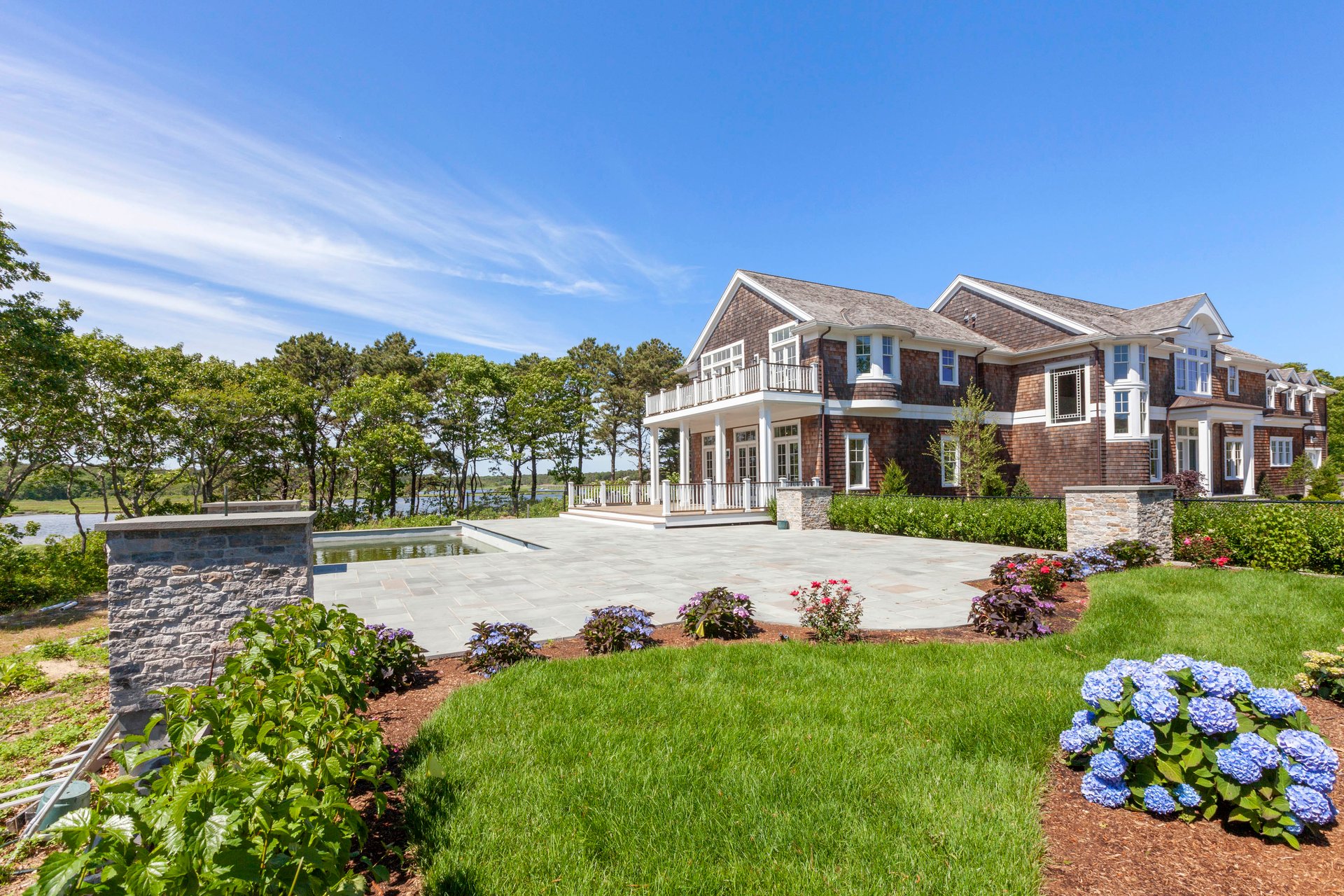 Custom Popponesset Bay Waterfront Residence