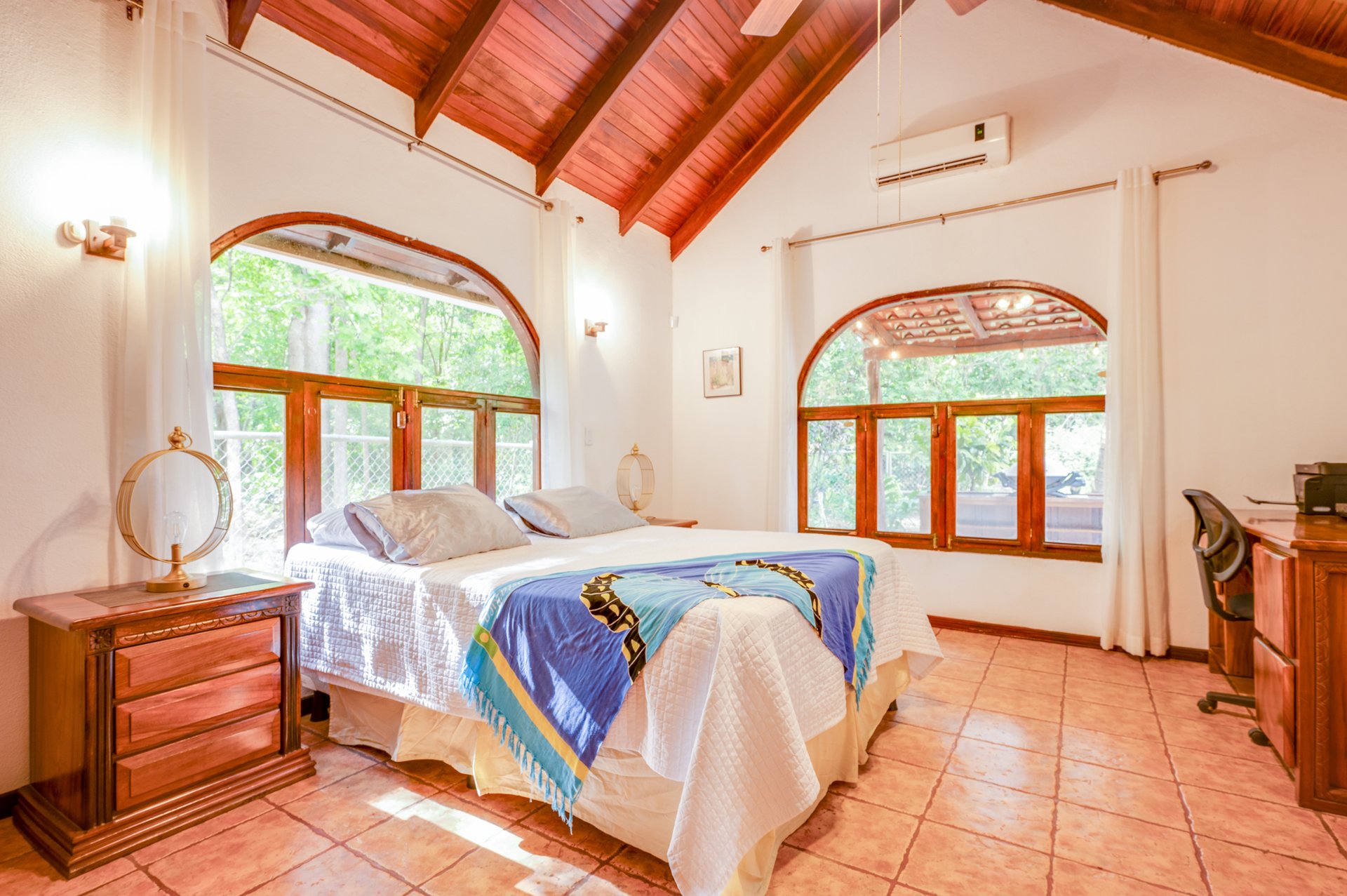 Casa de Luz | 3BR Tropical Home with Pool & Rancho, Walk to Potrero Beach