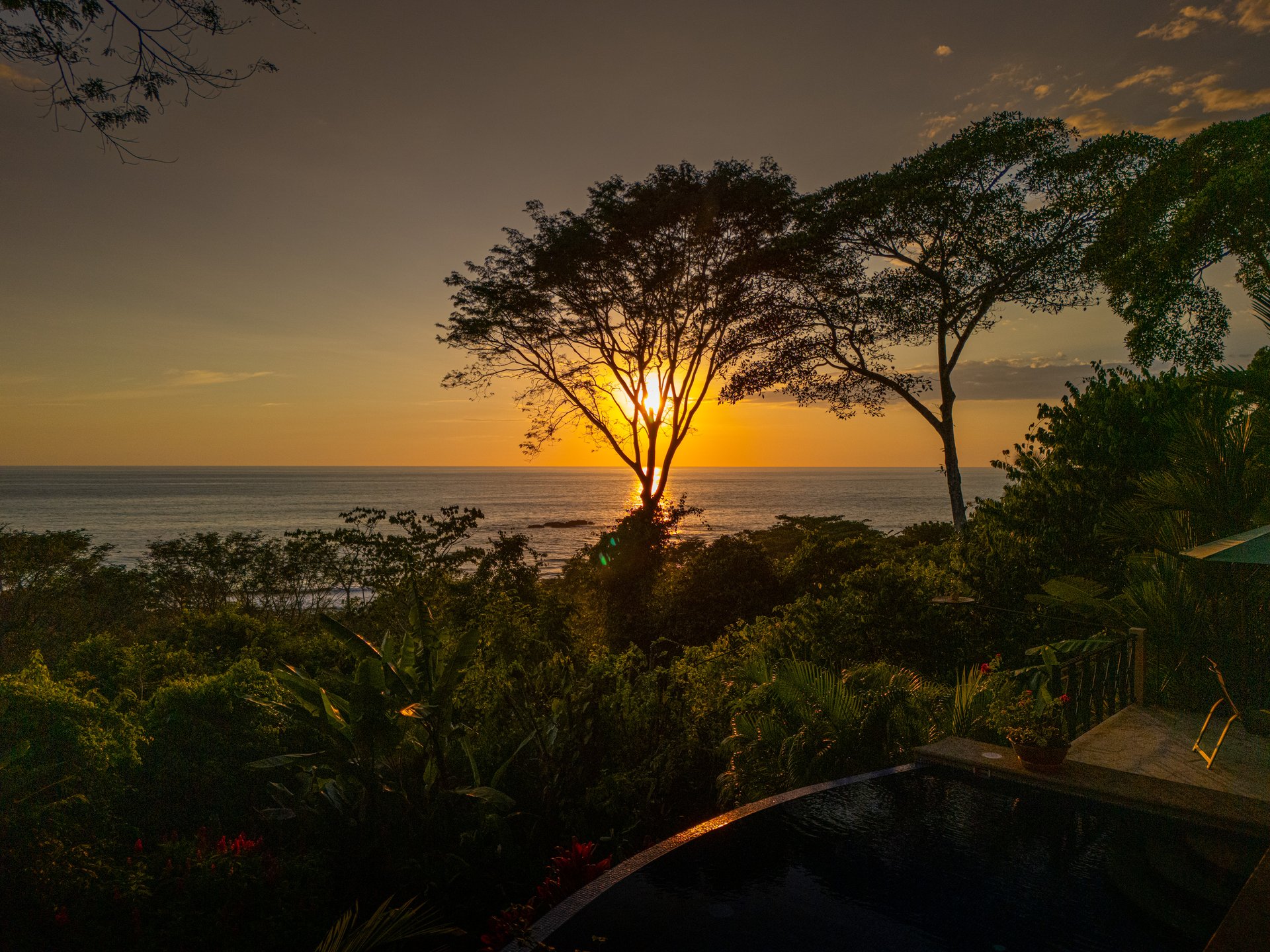 Canto Del Mar, Villa 3, Front Ridge Full Sunset Ocean and Jungle Views!